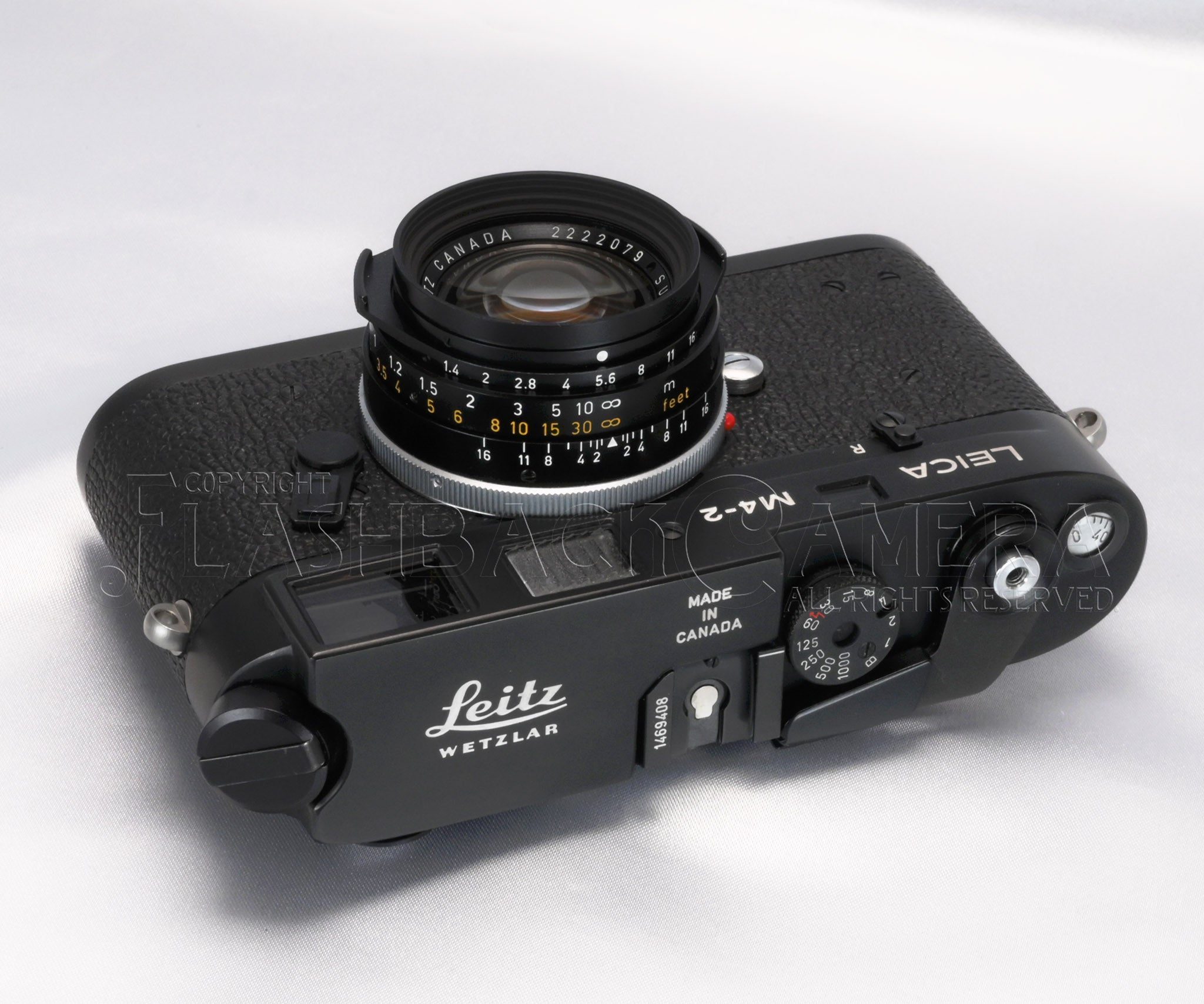 Leica M4-2 Black Chrome – FLASHBACK CAMERA