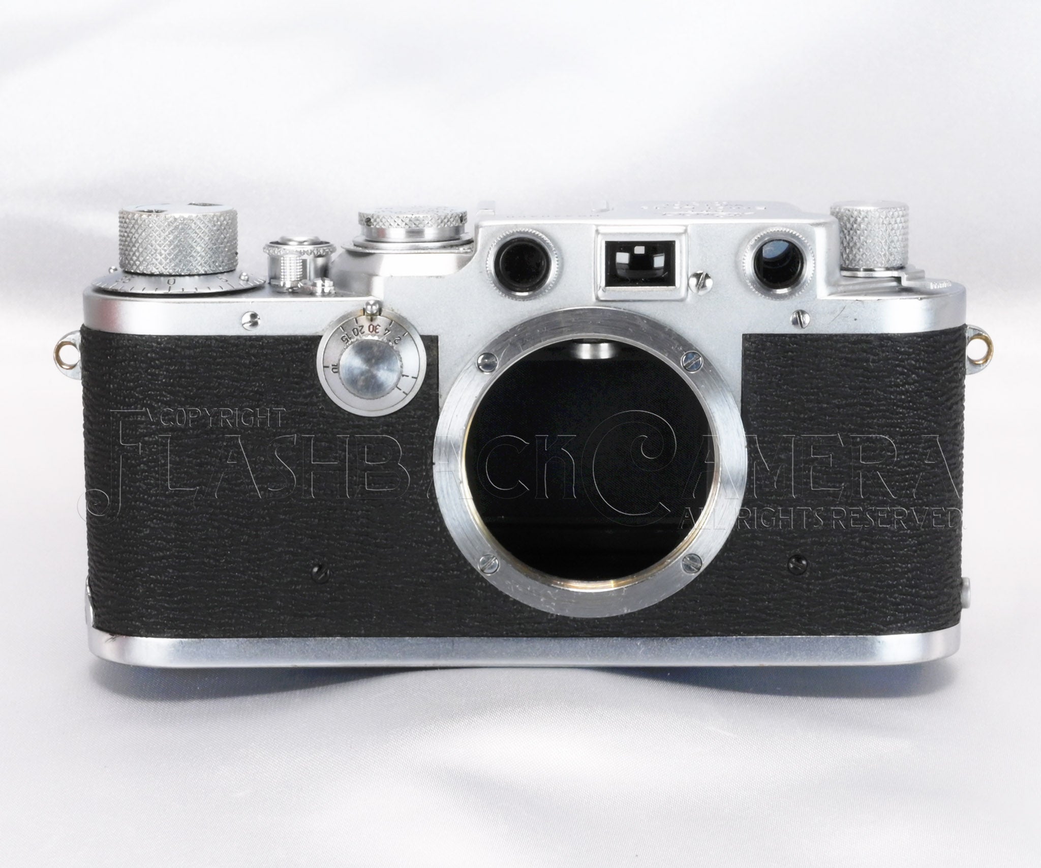 Leica IIc / IIIf Black Dial – FLASHBACK CAMERA