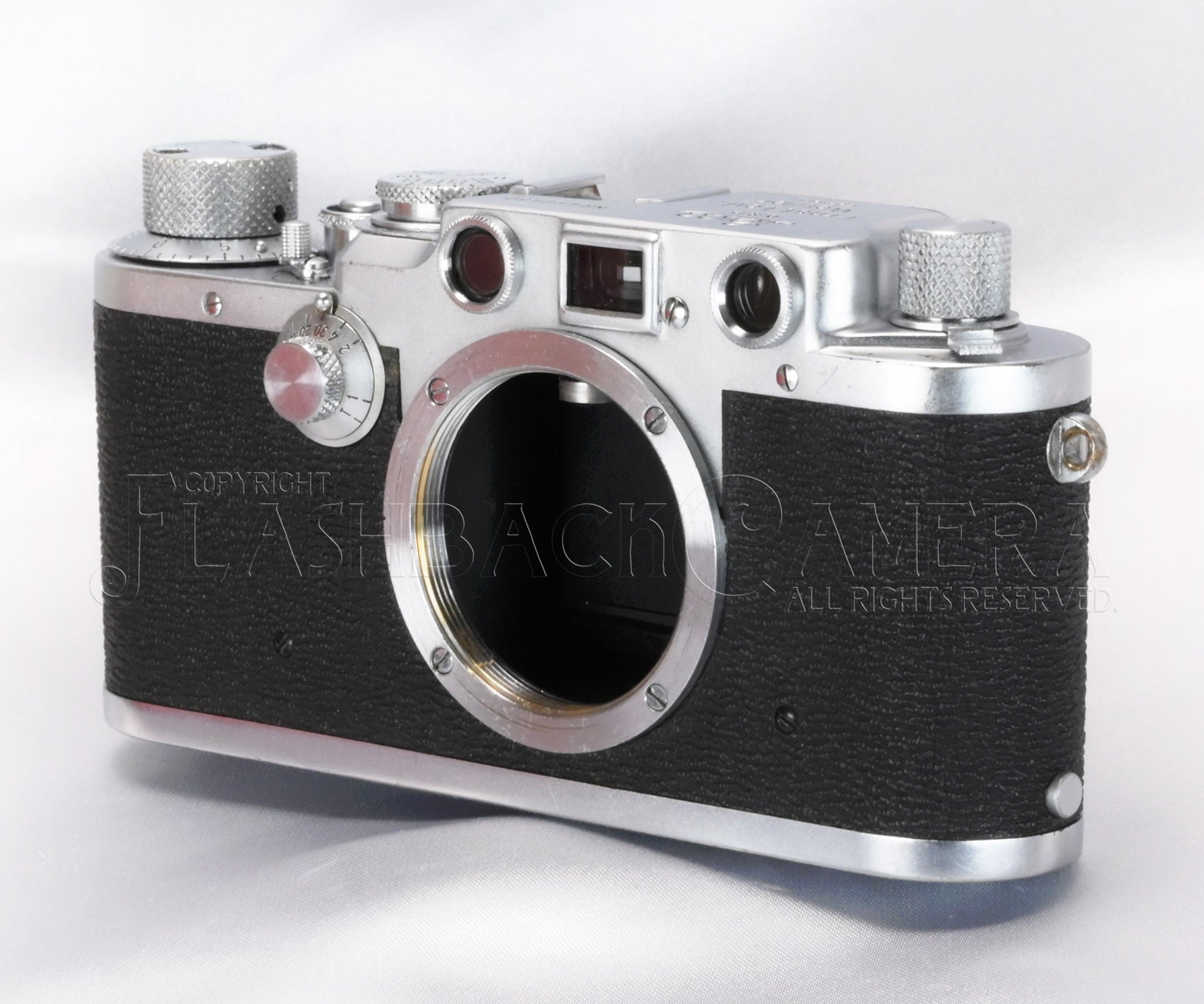 Leica IIc / IIIf Black Dial – FLASHBACK CAMERA