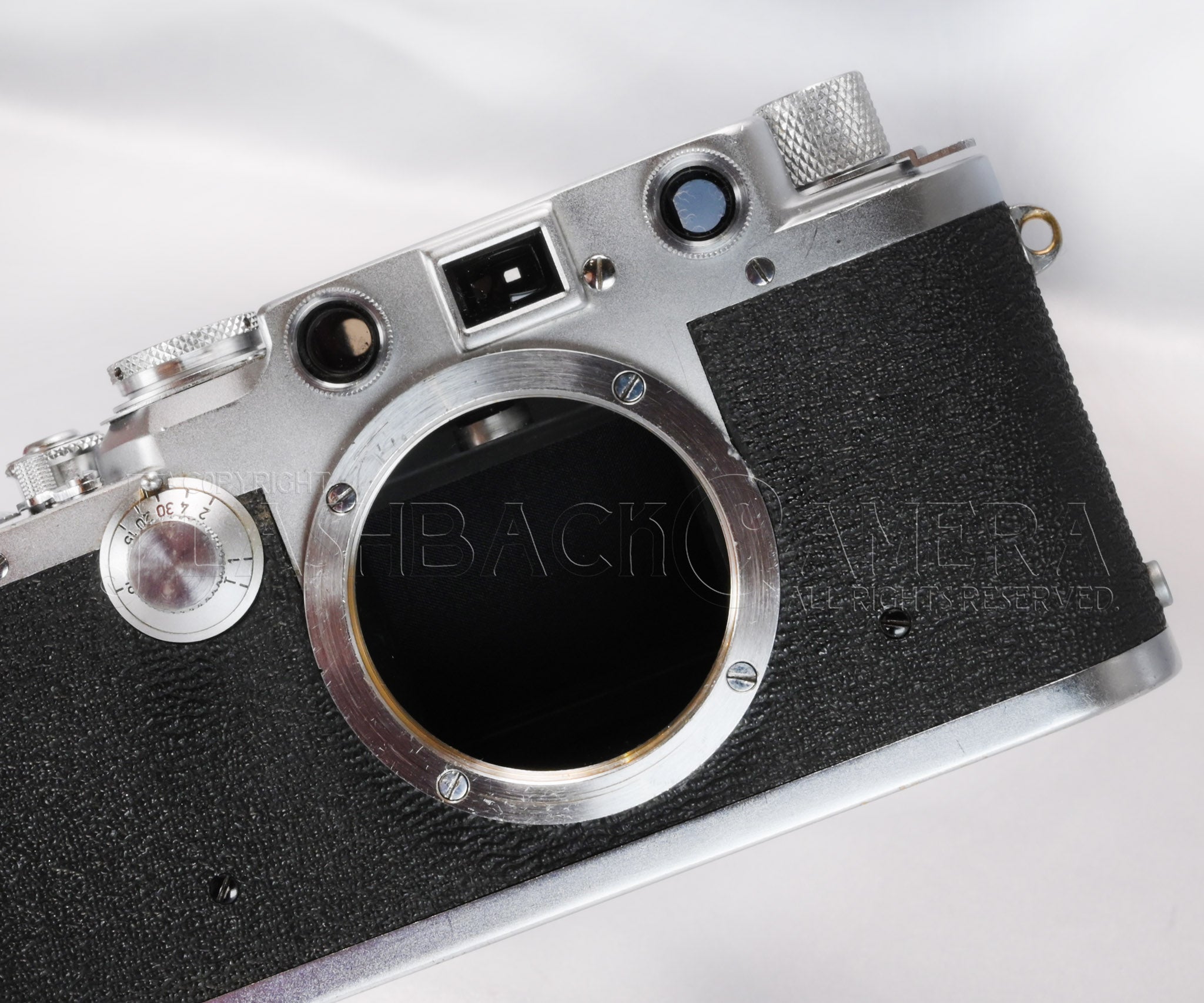 Leica IIIf Black Dial 黒幕 動作確認済 Leica IIc / IIIf Black Dial – FLASHBACK CAMERA