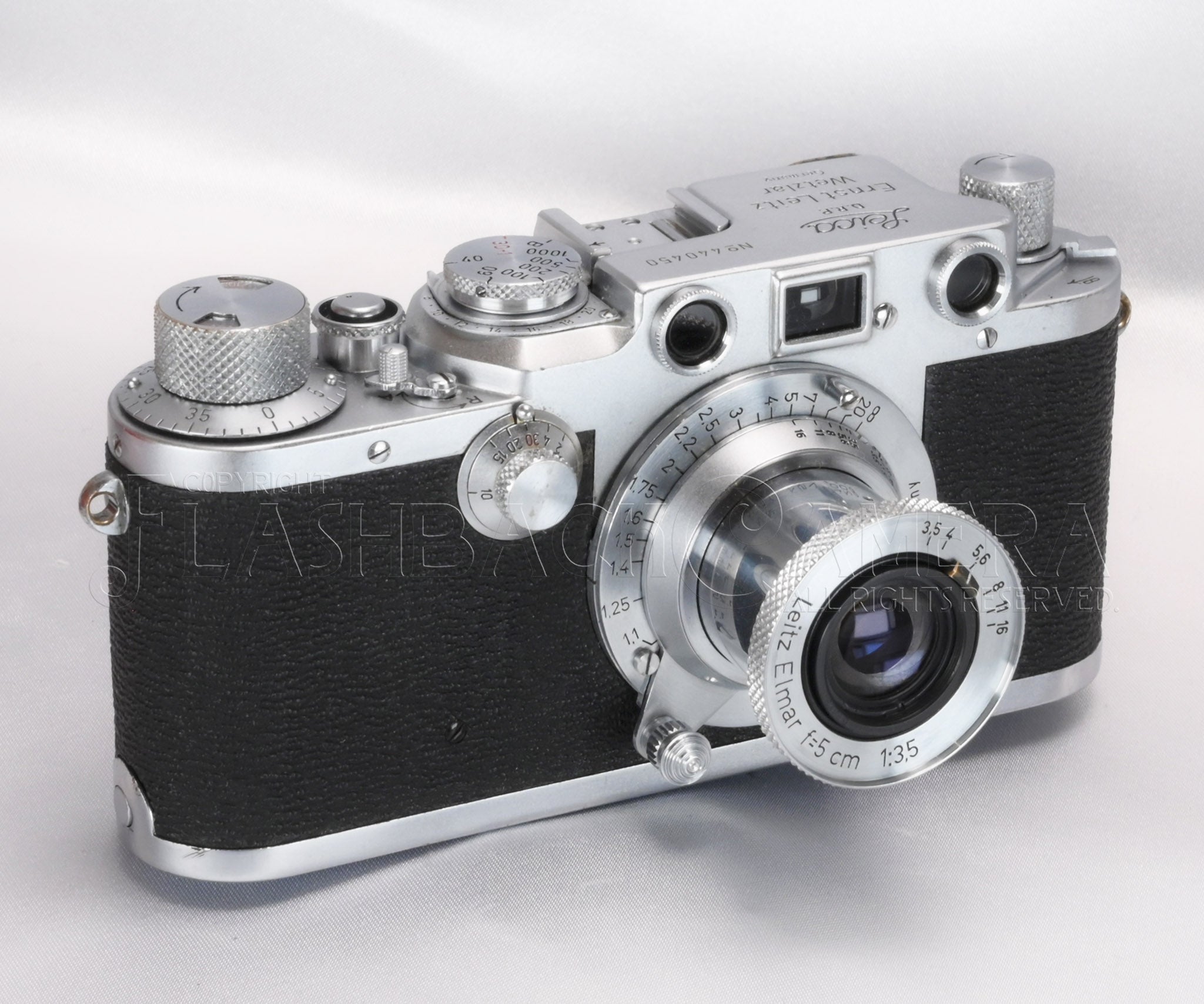 Leica IIIf Black Dial 黒幕 動作確認済 Leica IIc / IIIf Black Dial – FLASHBACK CAMERA