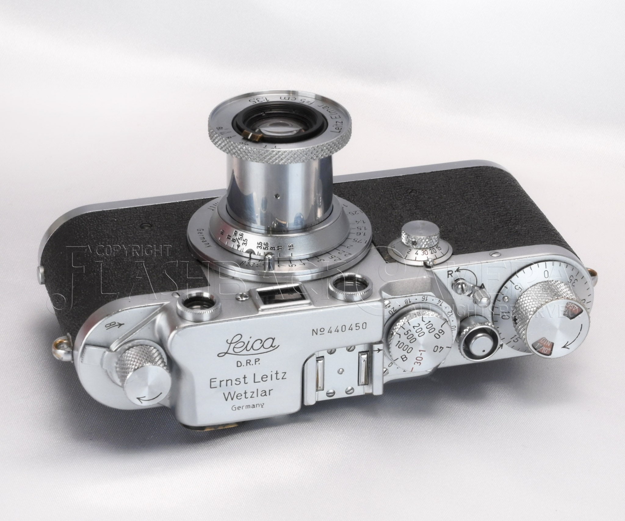 Leica IIc / IIIf Black Dial – FLASHBACK CAMERA