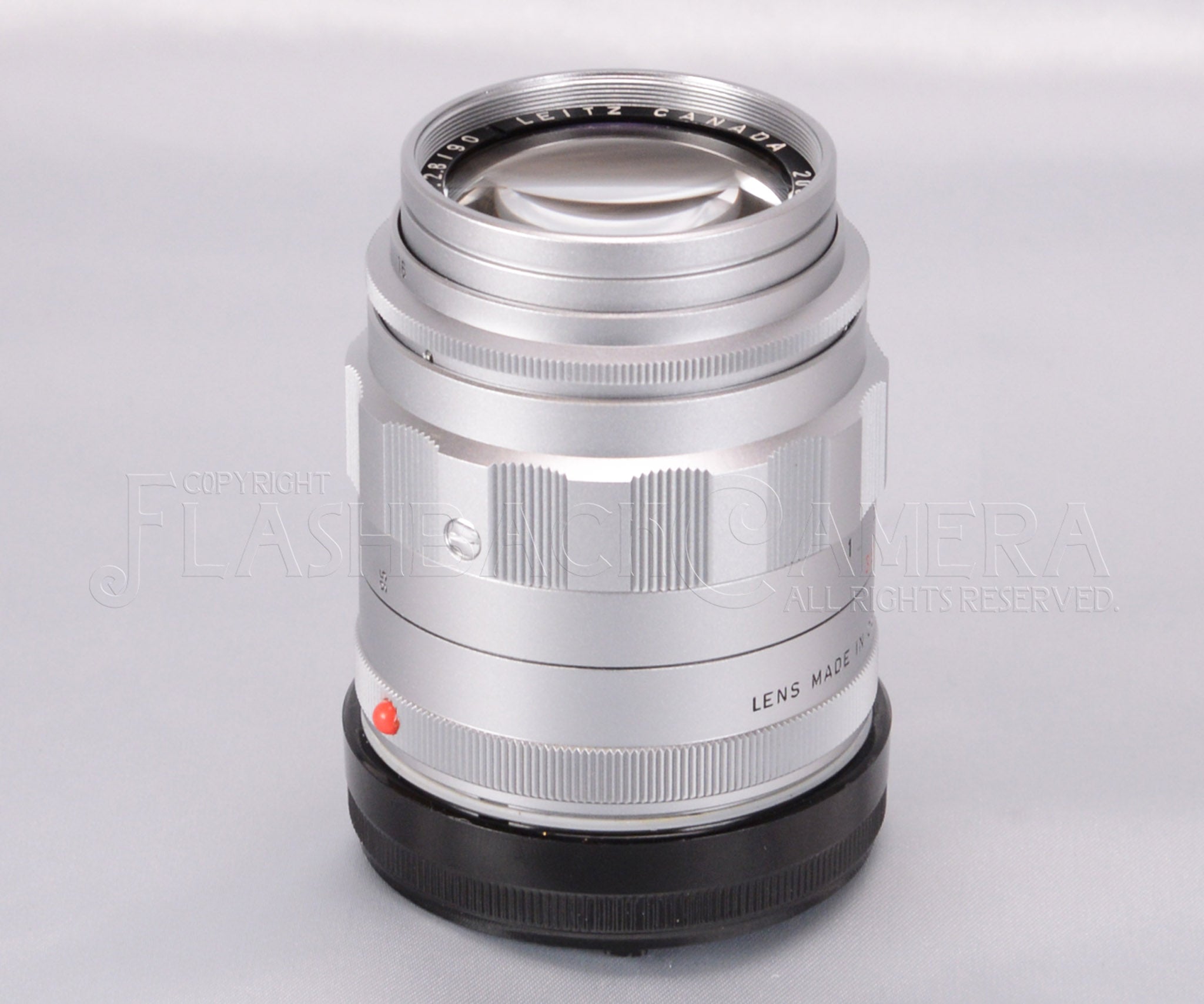 Tele-Elmarit 90mm f2.8 (M) Chrome – FLASHBACK CAMERA