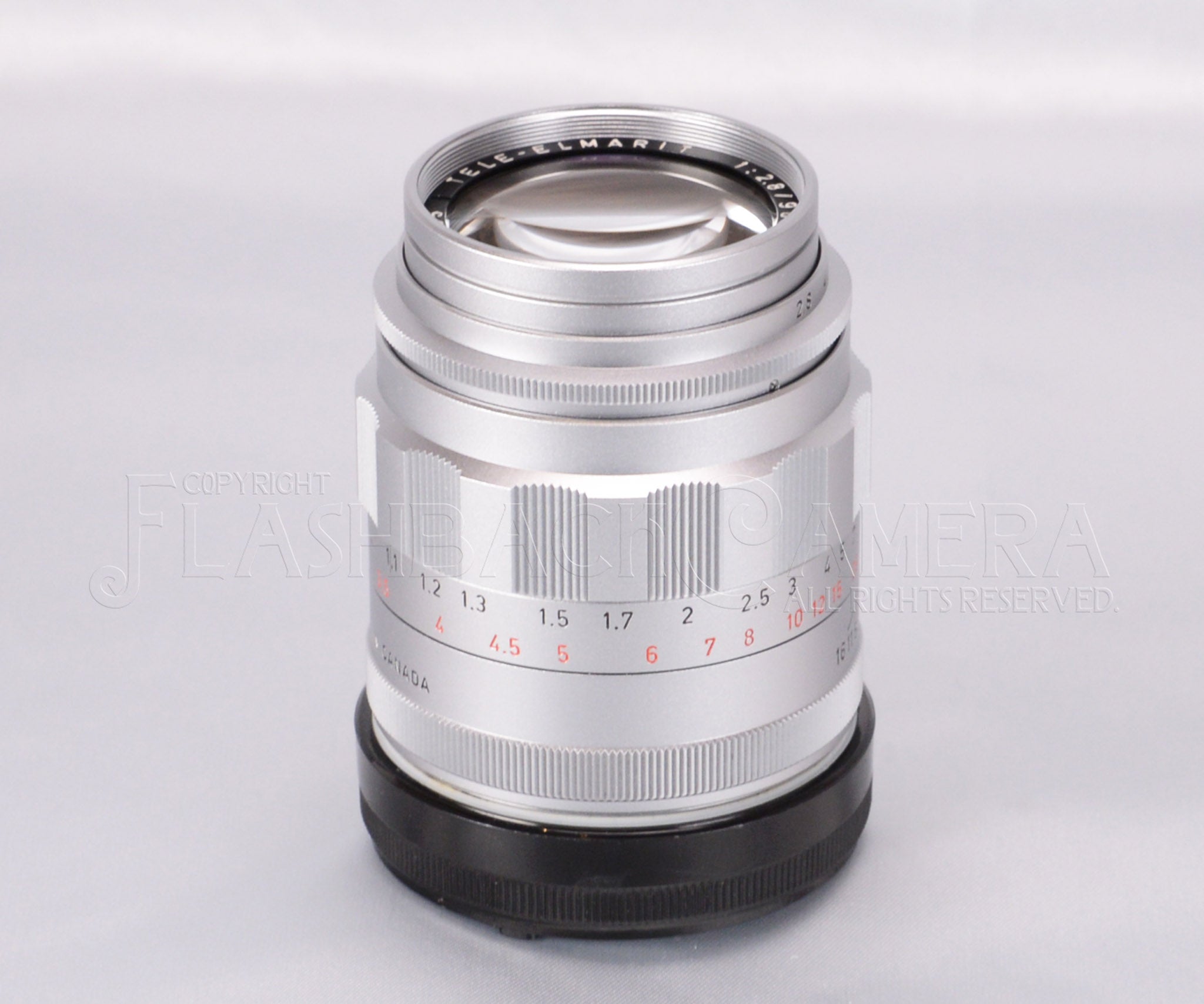 Tele-Elmarit 90mm f2.8 (M) Chrome – FLASHBACK CAMERA