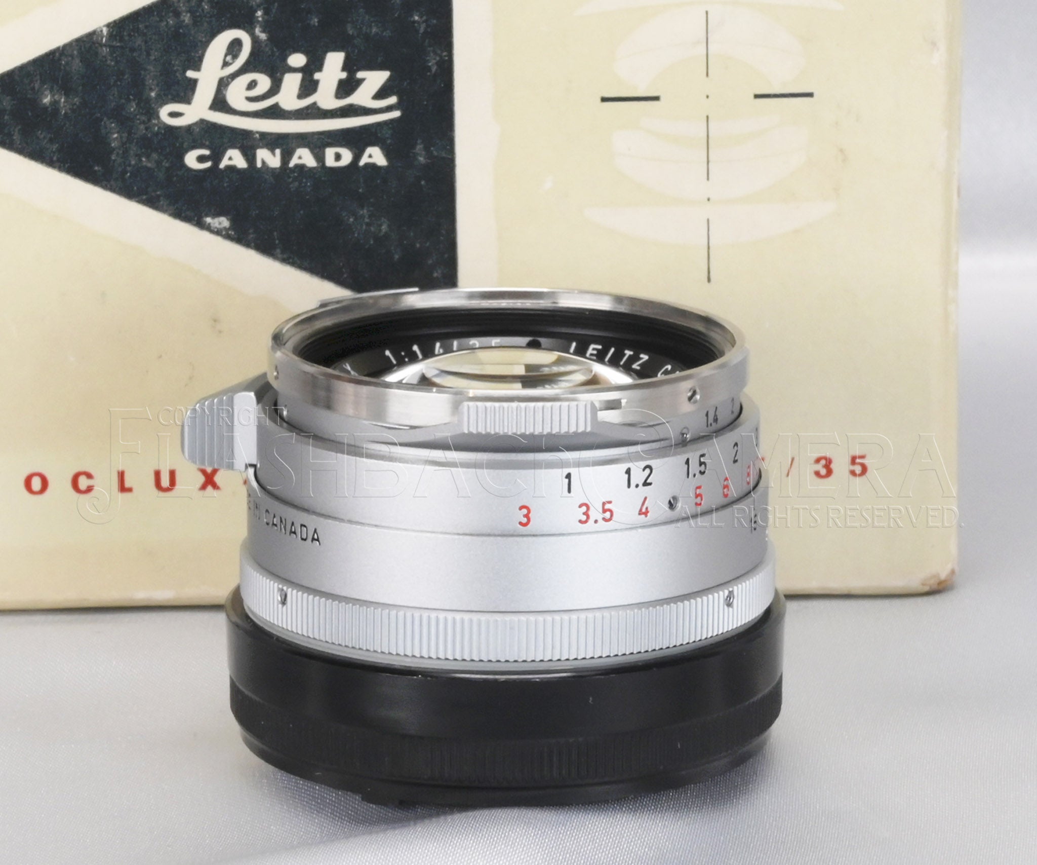 Summilux 35mm f1.4 (M) Steel Rim – FLASHBACK CAMERA