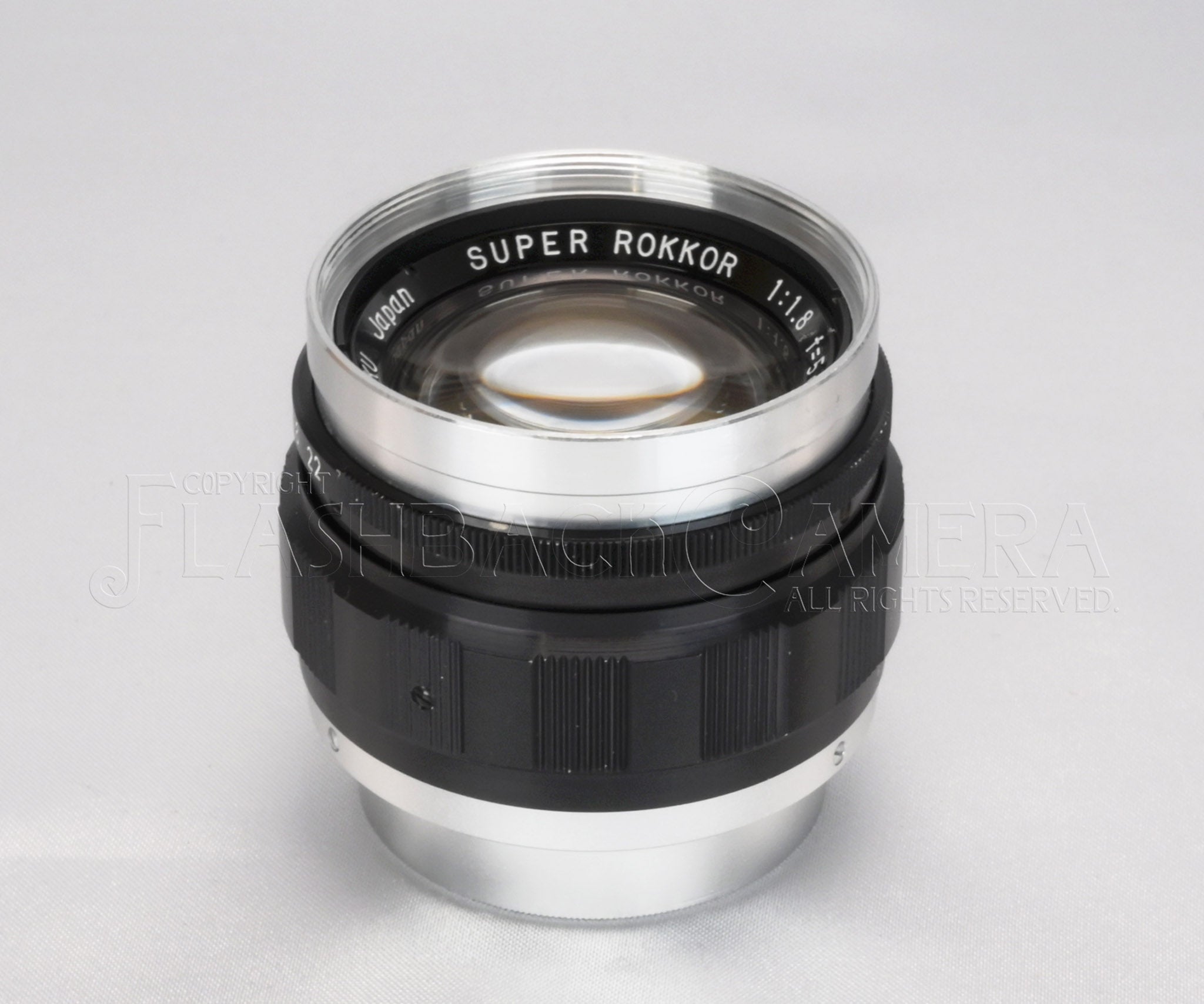 Super Rokkor 50mm f1.8 (L) – FLASHBACK CAMERA