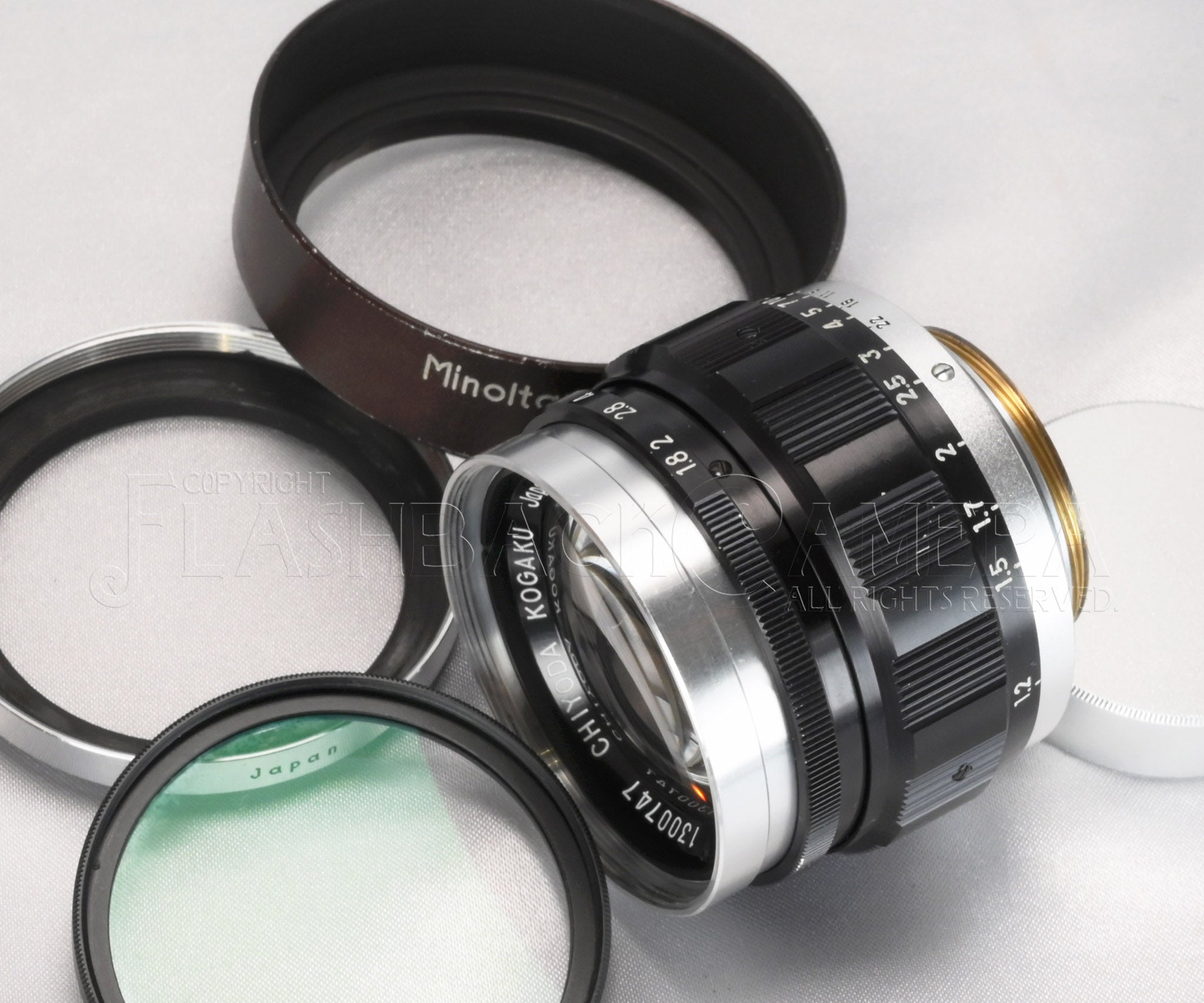 Super Rokkor 50mm f1.8 (L) – FLASHBACK CAMERA