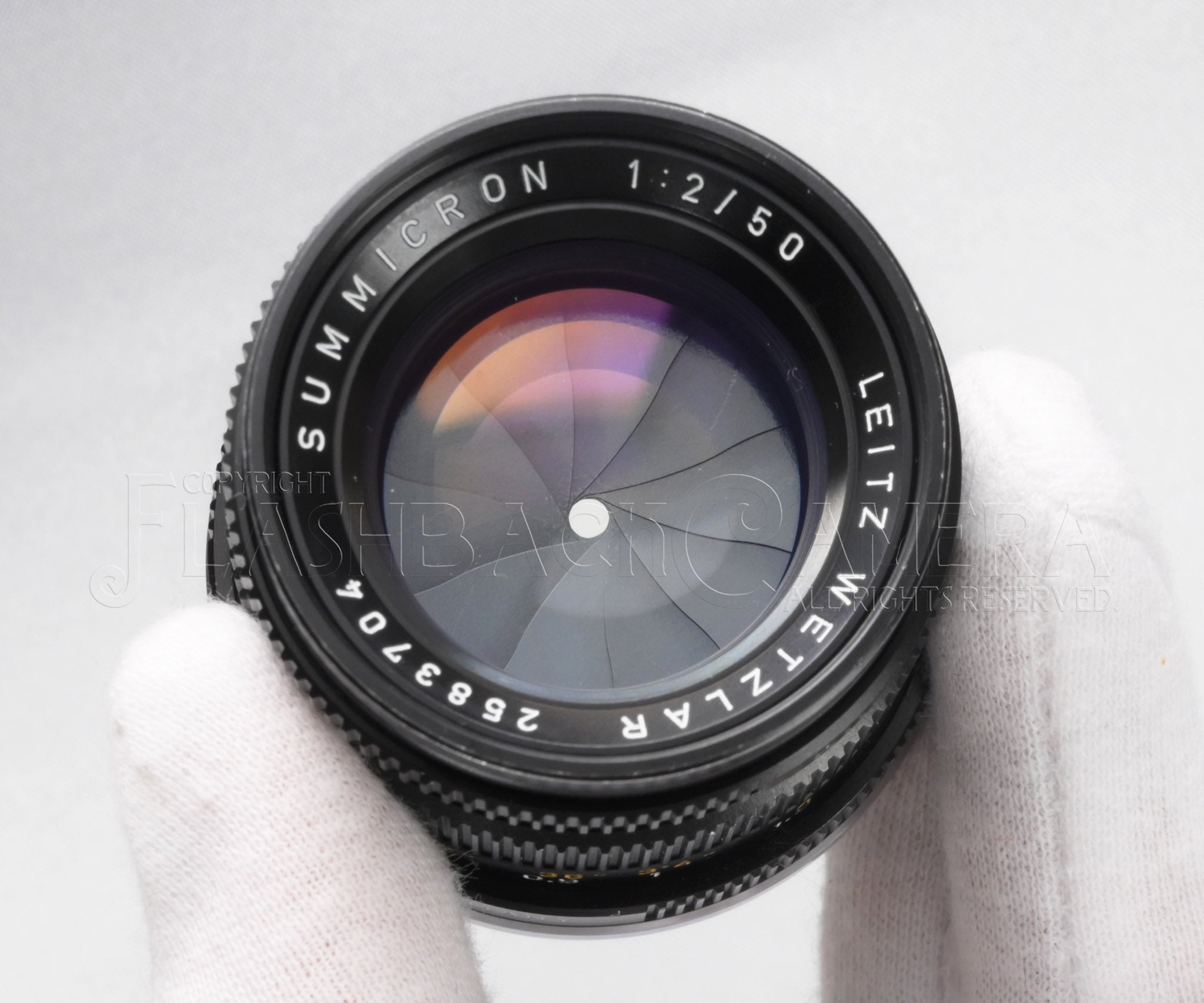 Summicron 50mm f2 (M) Black – FLASHBACK CAMERA
