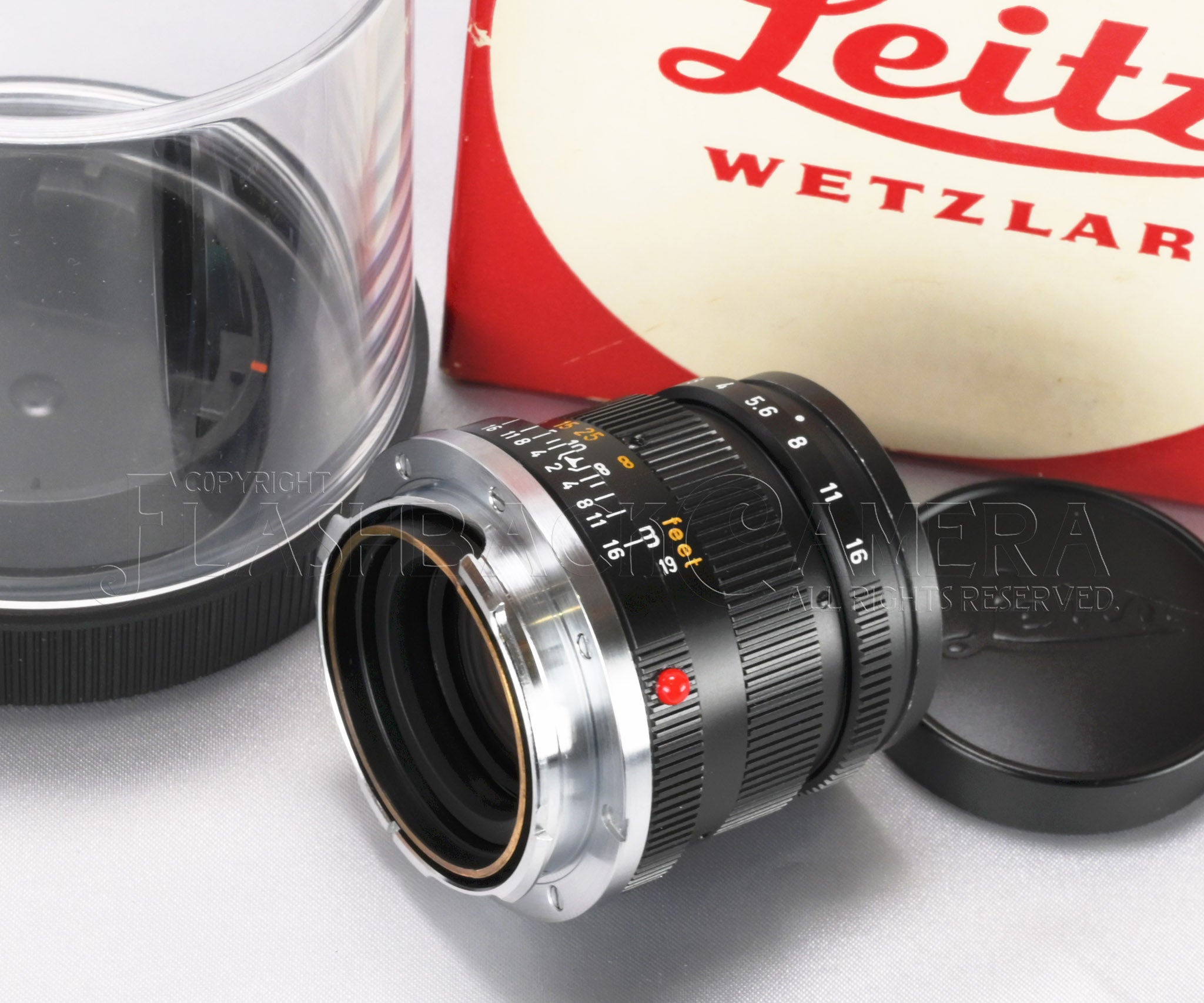 Summicron 50mm f2 (M) Black – FLASHBACK CAMERA