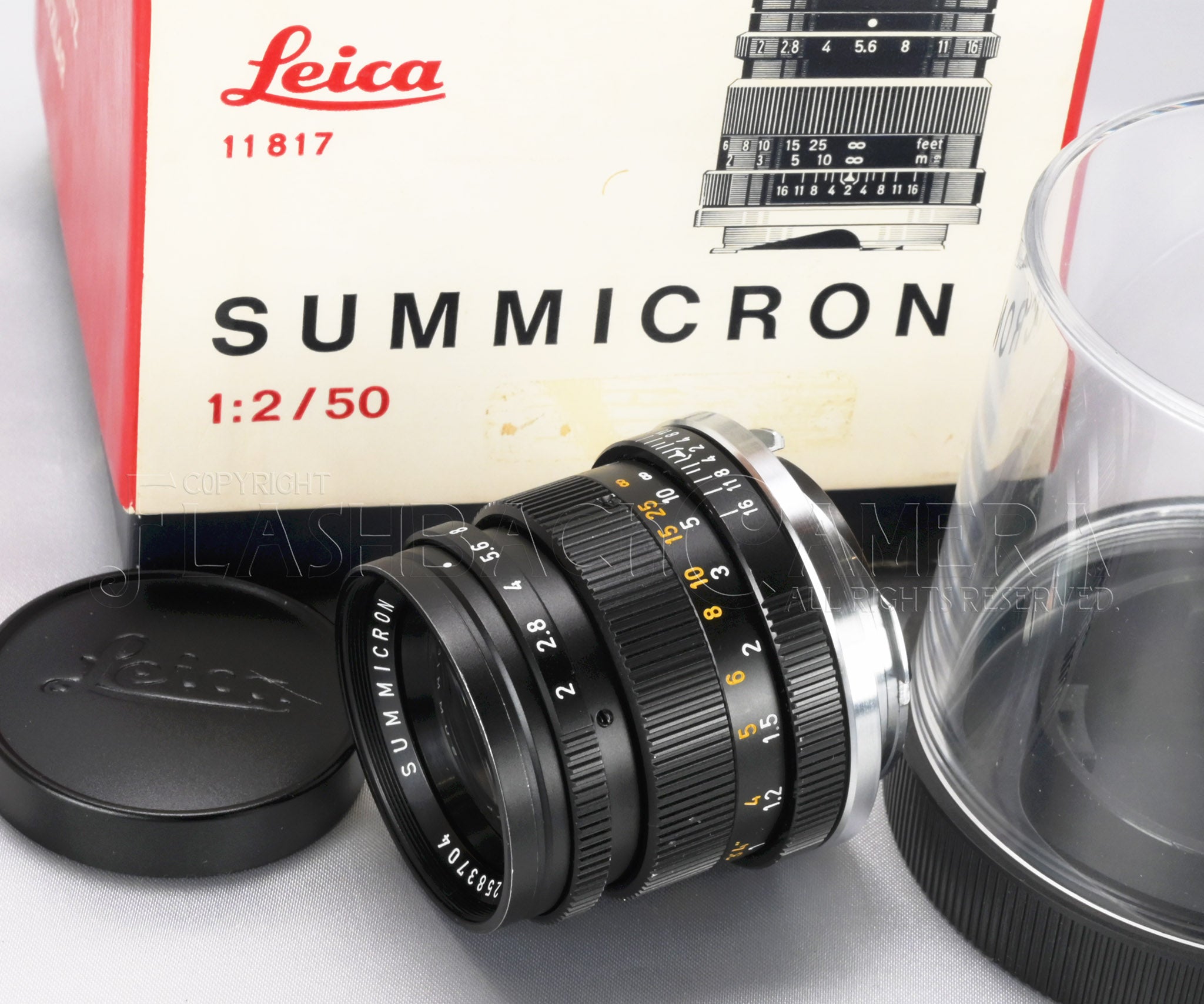 Summicron 50mm f2 (M) Black – FLASHBACK CAMERA