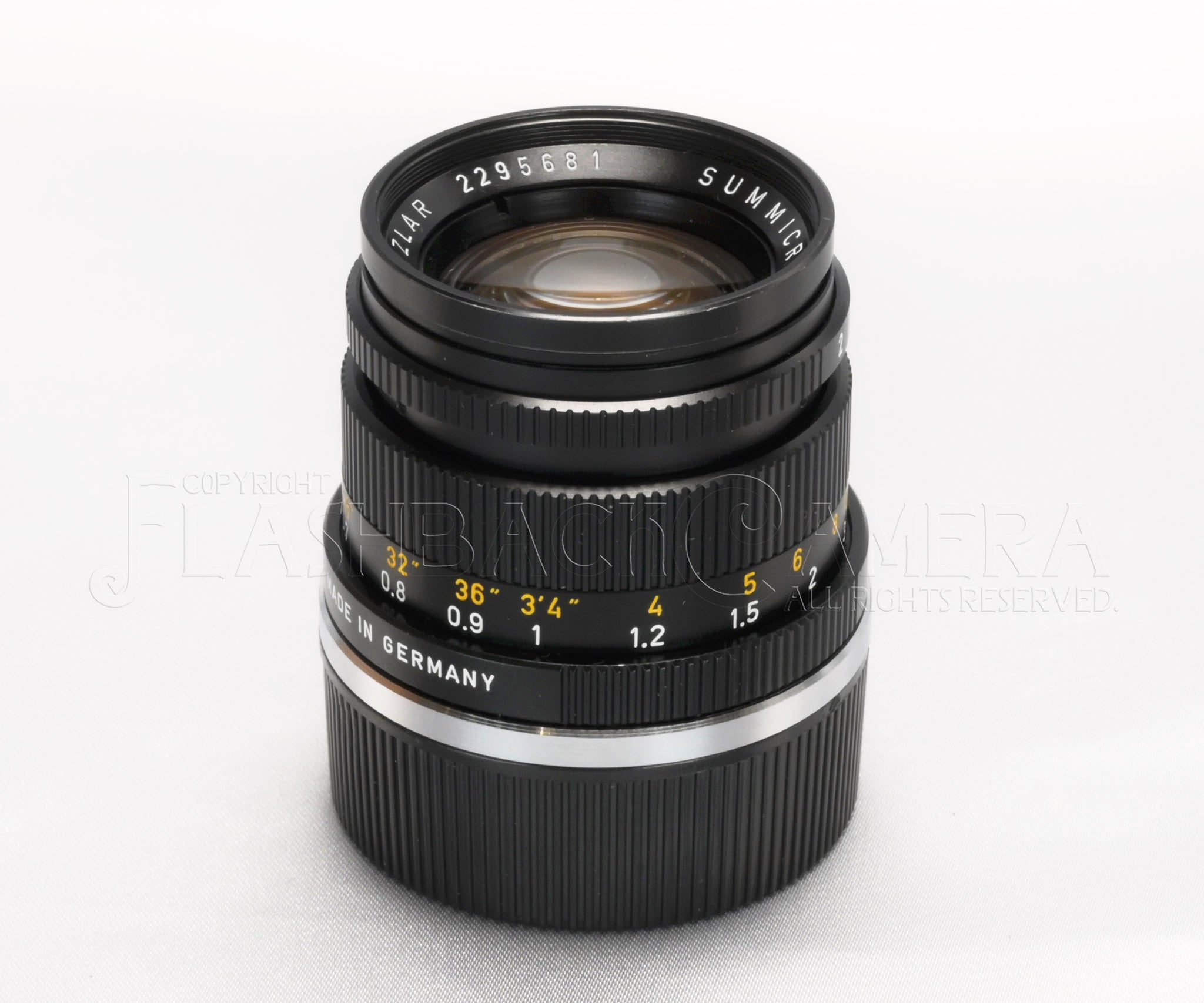 つ*ぶ様 SUMMICRON 50mm f2 第四世代　6ビット無し Summicron 50mm f2 (M) Black – FLASHBACK CAMERA