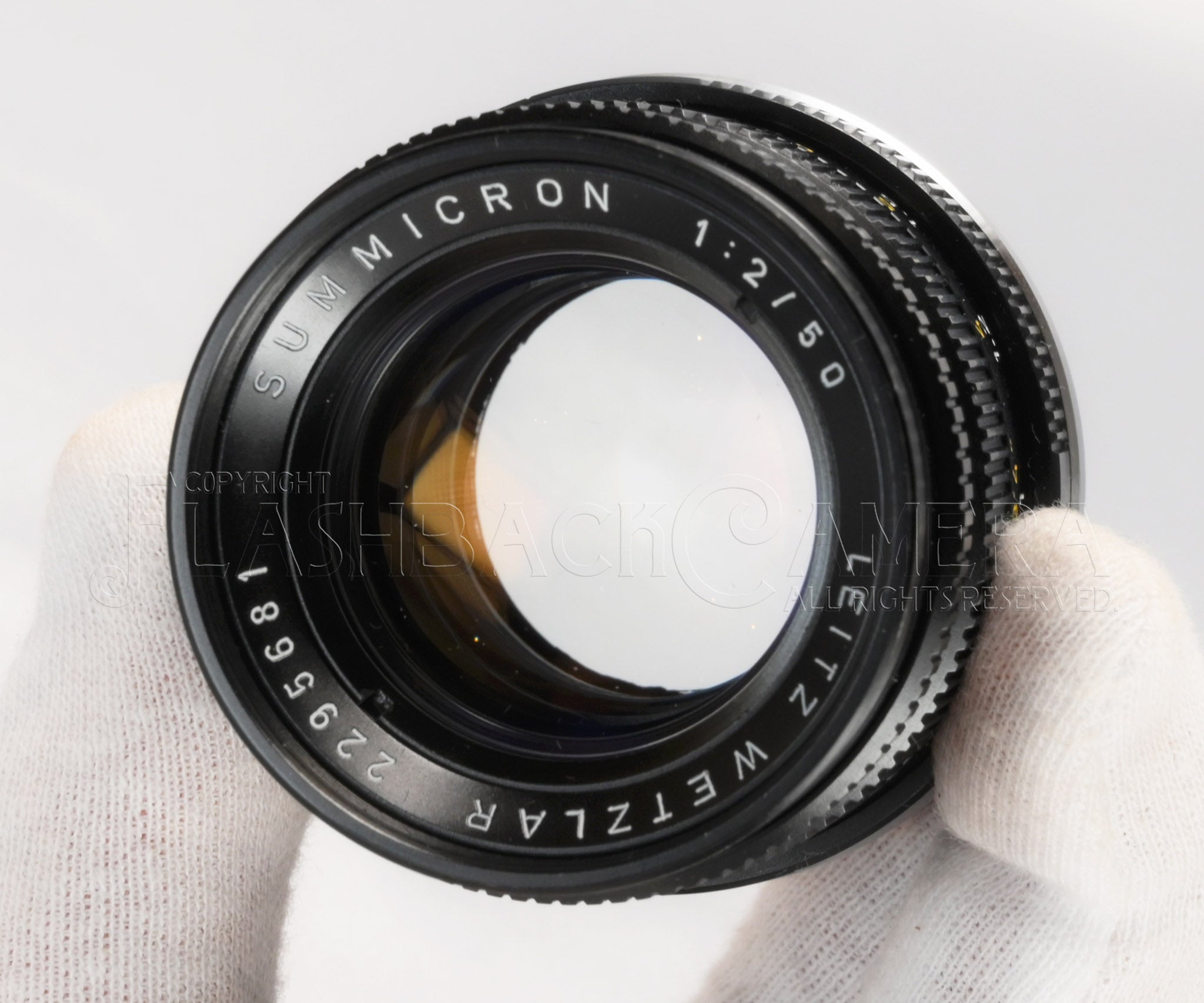 Summicron 50mm f2 (M) Black – FLASHBACK CAMERA