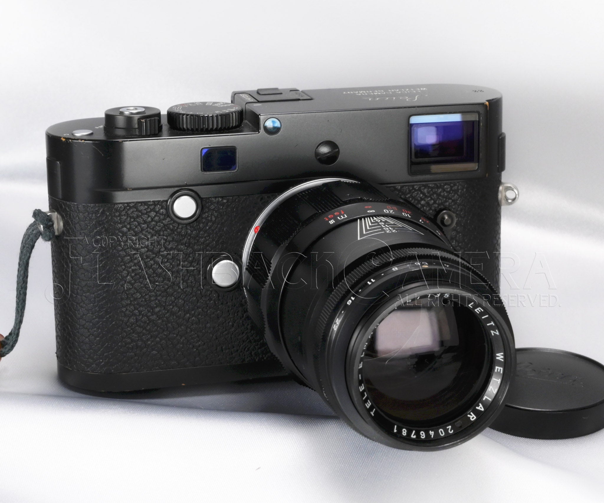 Tele-Elmar 135mm f4 (M) Red Scale – FLASHBACK CAMERA