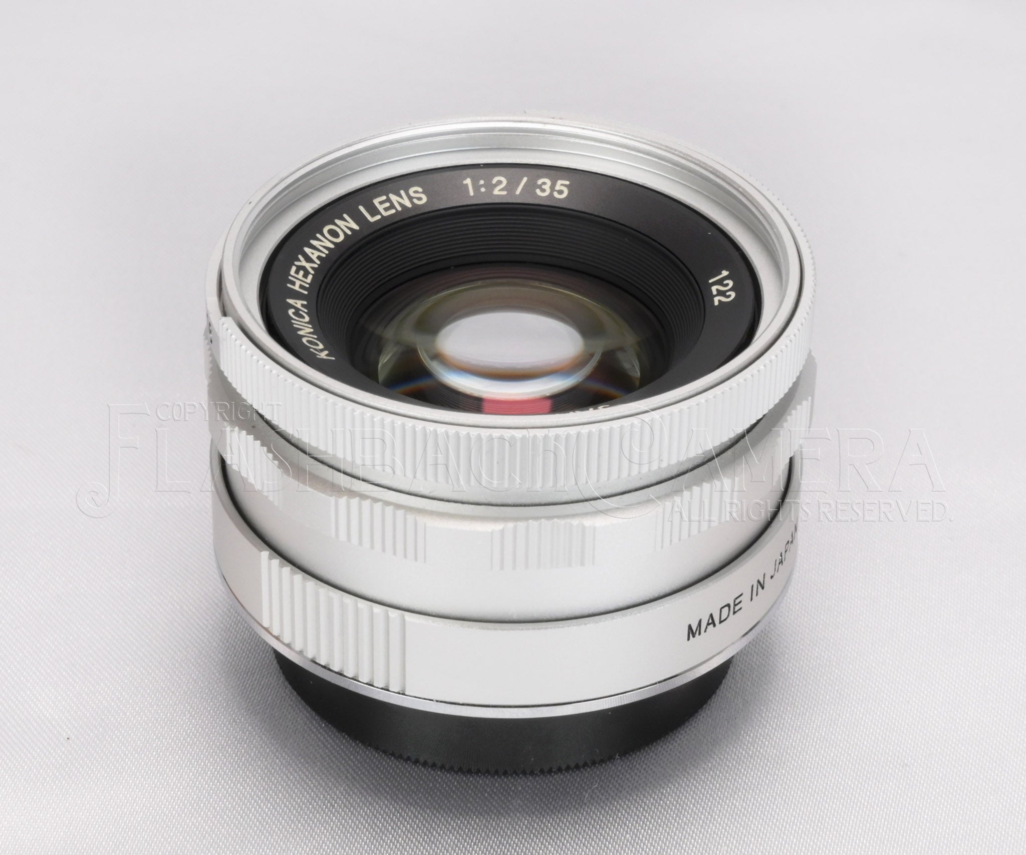 Hexanon 35mm f2 (L) Silver – FLASHBACK CAMERA