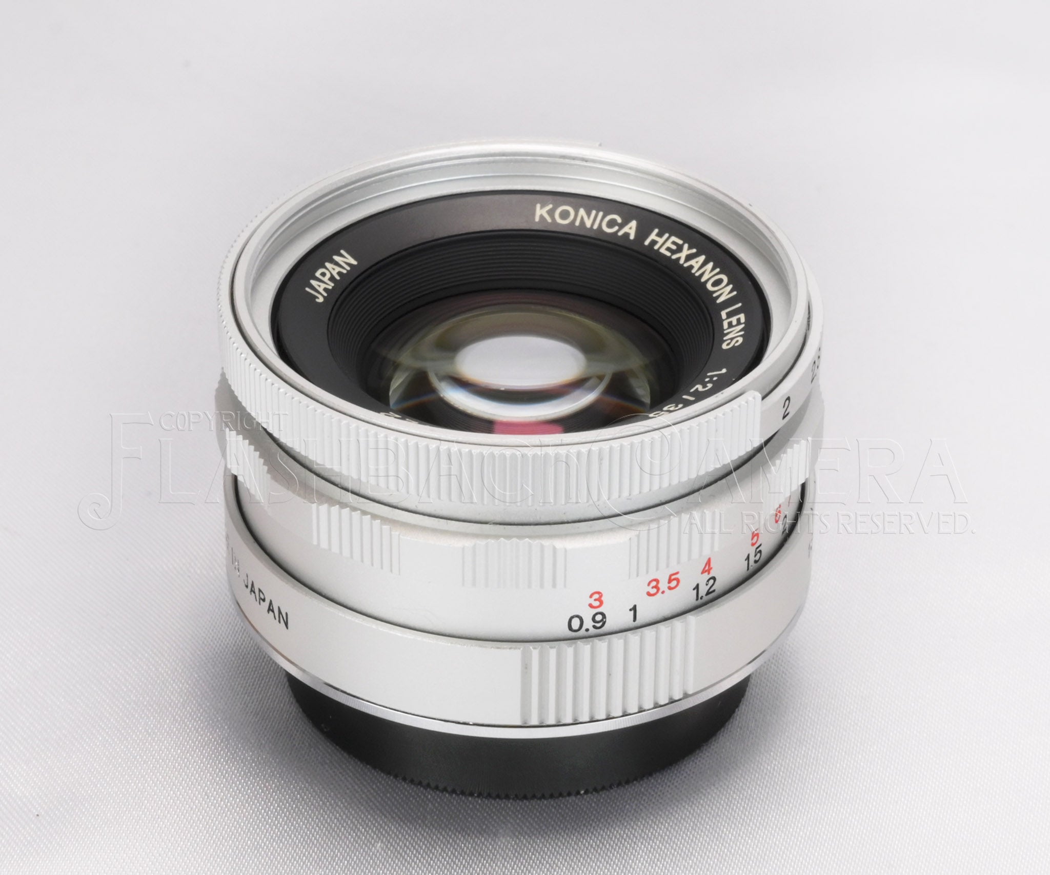 Hexanon 35mm f2 (L) Silver – FLASHBACK CAMERA