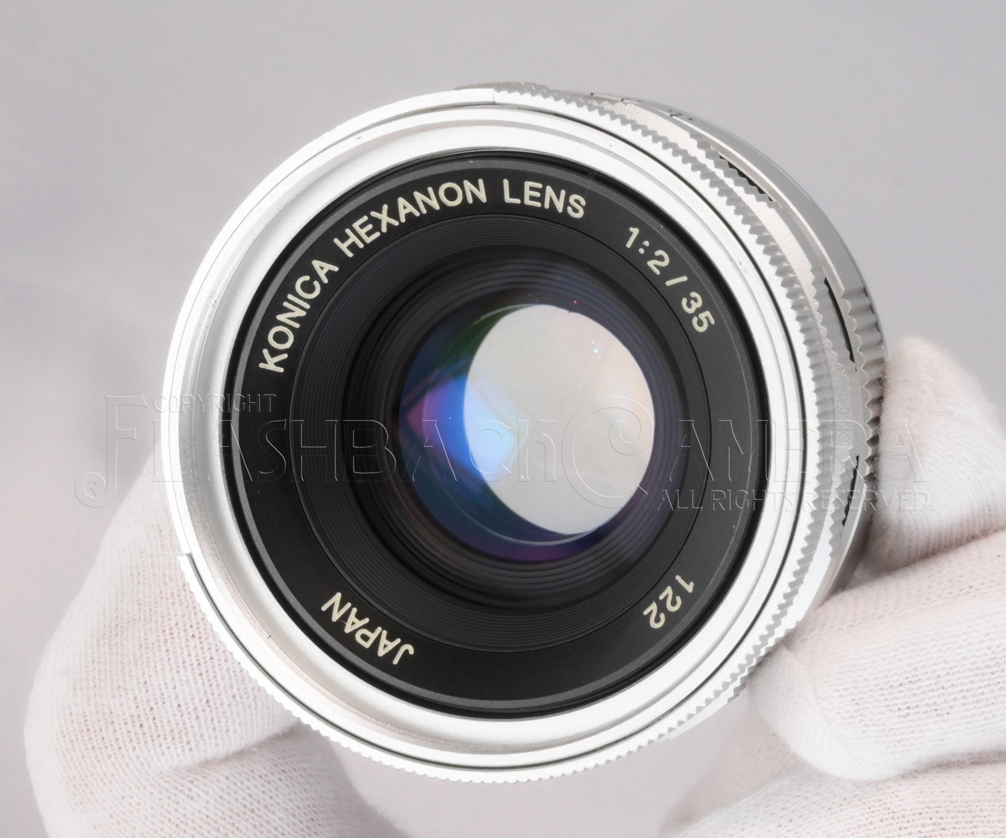 Hexanon 35mm f2 (L) Silver – FLASHBACK CAMERA