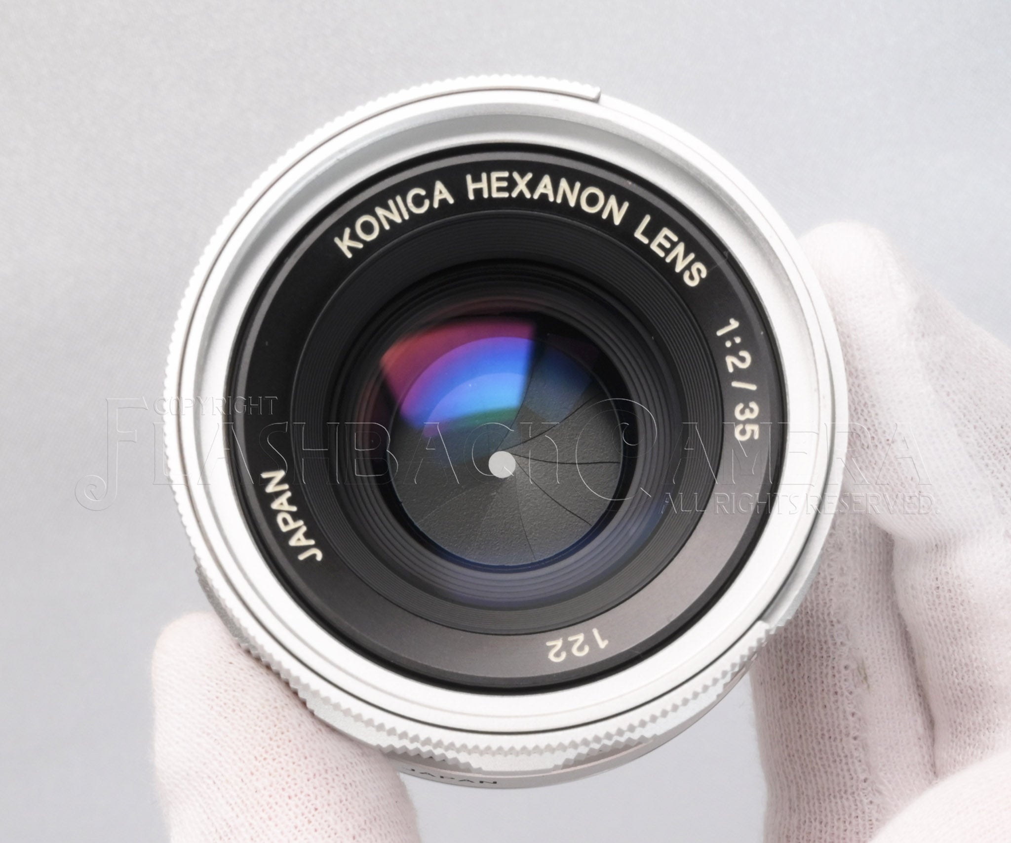 Hexanon 35mm f2 (L) Silver – FLASHBACK CAMERA