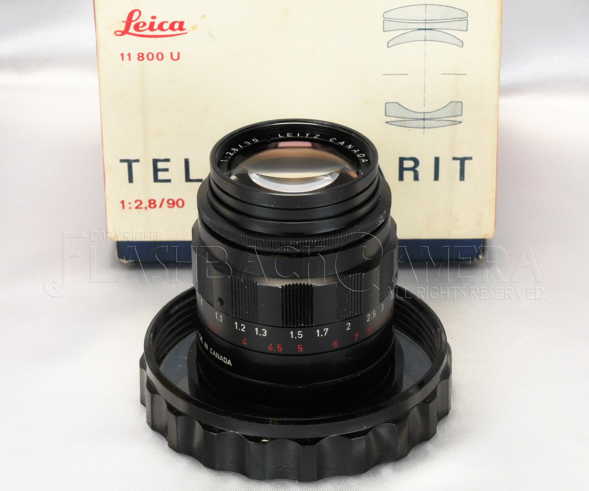 Tele-Elmarit 90mm f2.8 (M) Black – FLASHBACK CAMERA