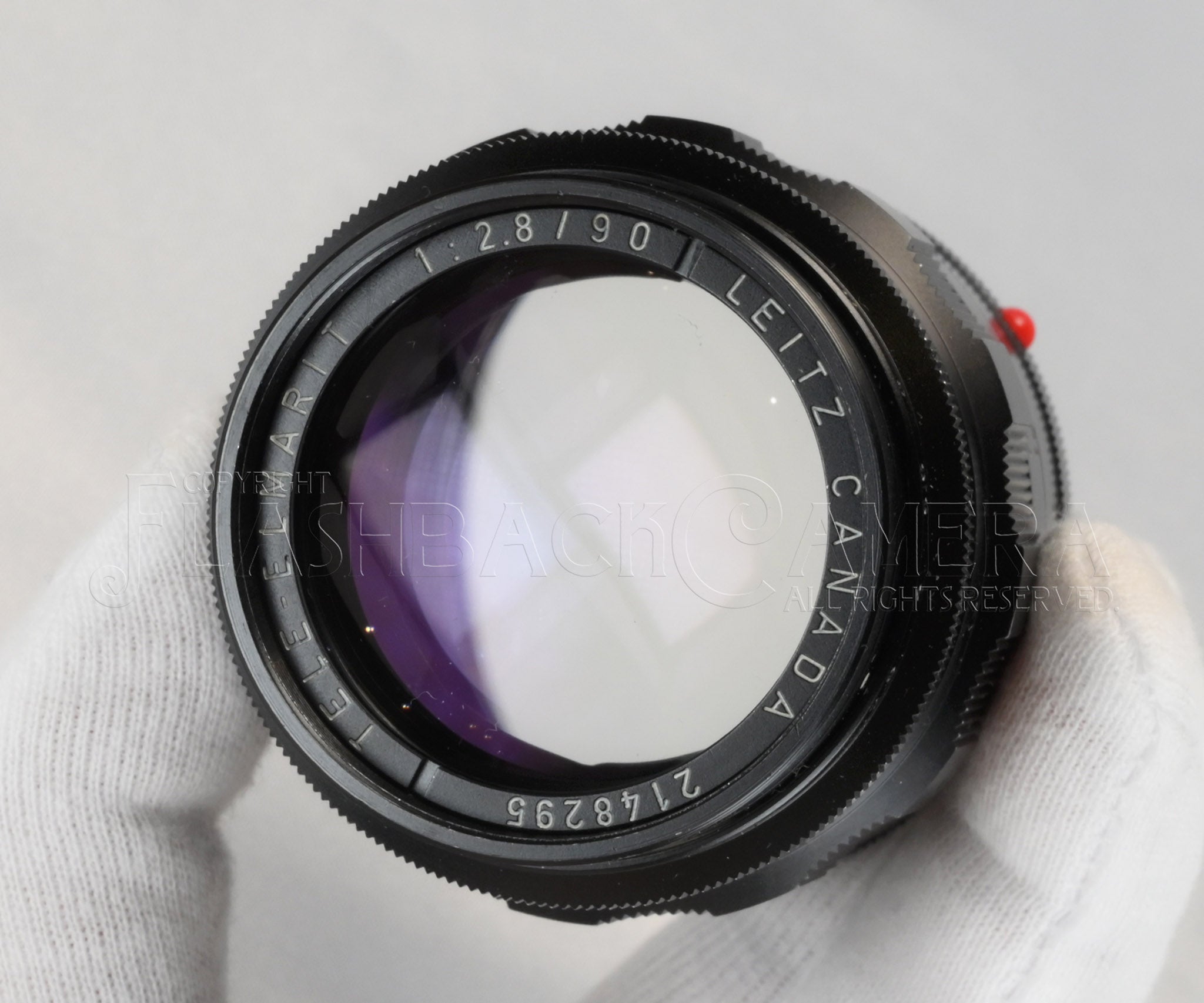 Tele-Elmarit 90mm f2.8 (M) Black – FLASHBACK CAMERA