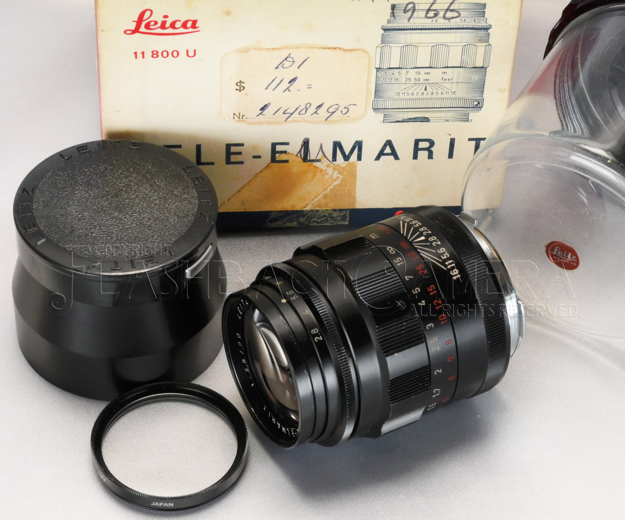 Tele-Elmarit 90mm f2.8 (M) Black – FLASHBACK CAMERA