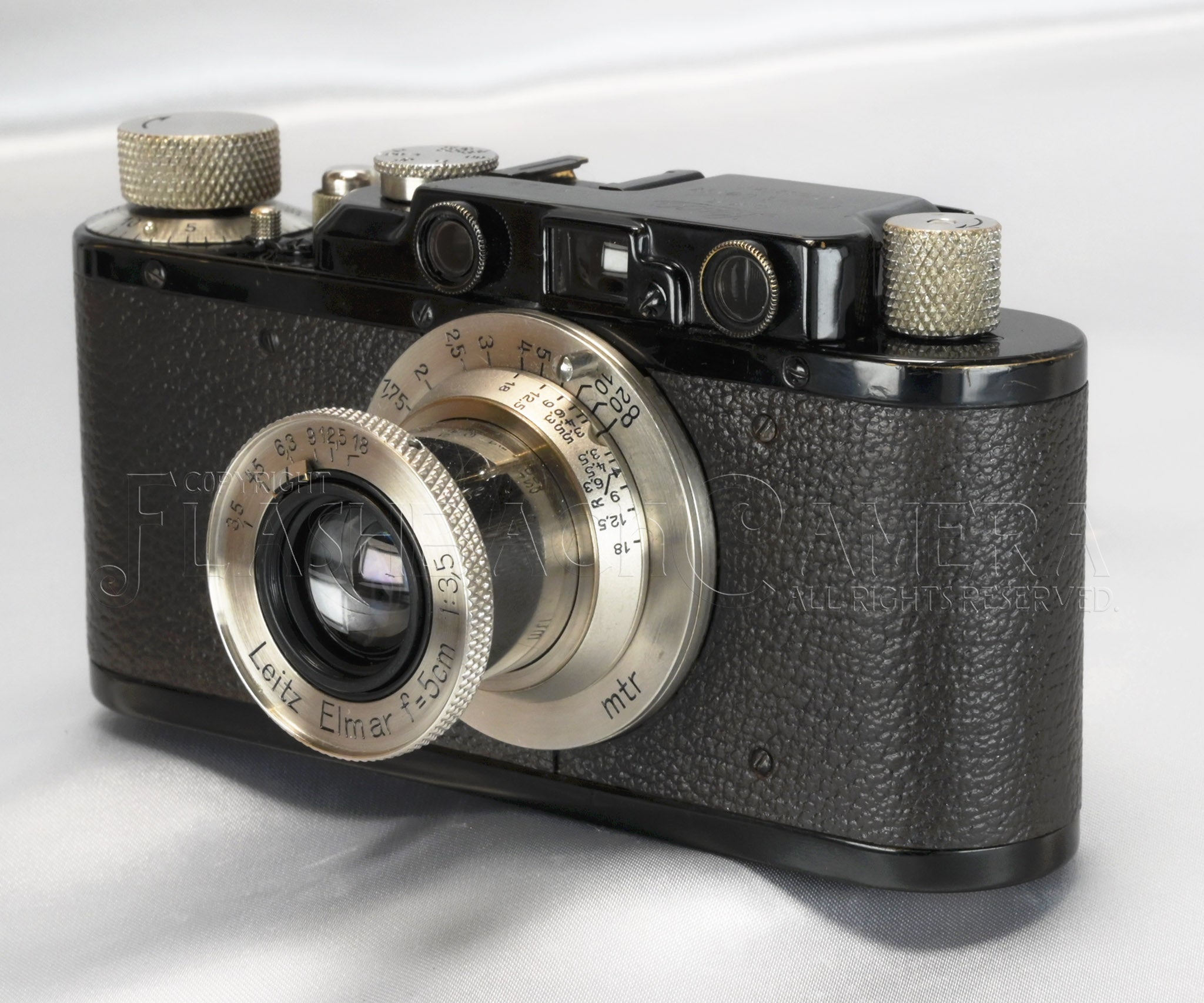 【2026.4月OH済】最上級品Leica Elmar50㎜ Leica A / DII + Elmar 50mm f3.5 – FLASHBACK CAMERA