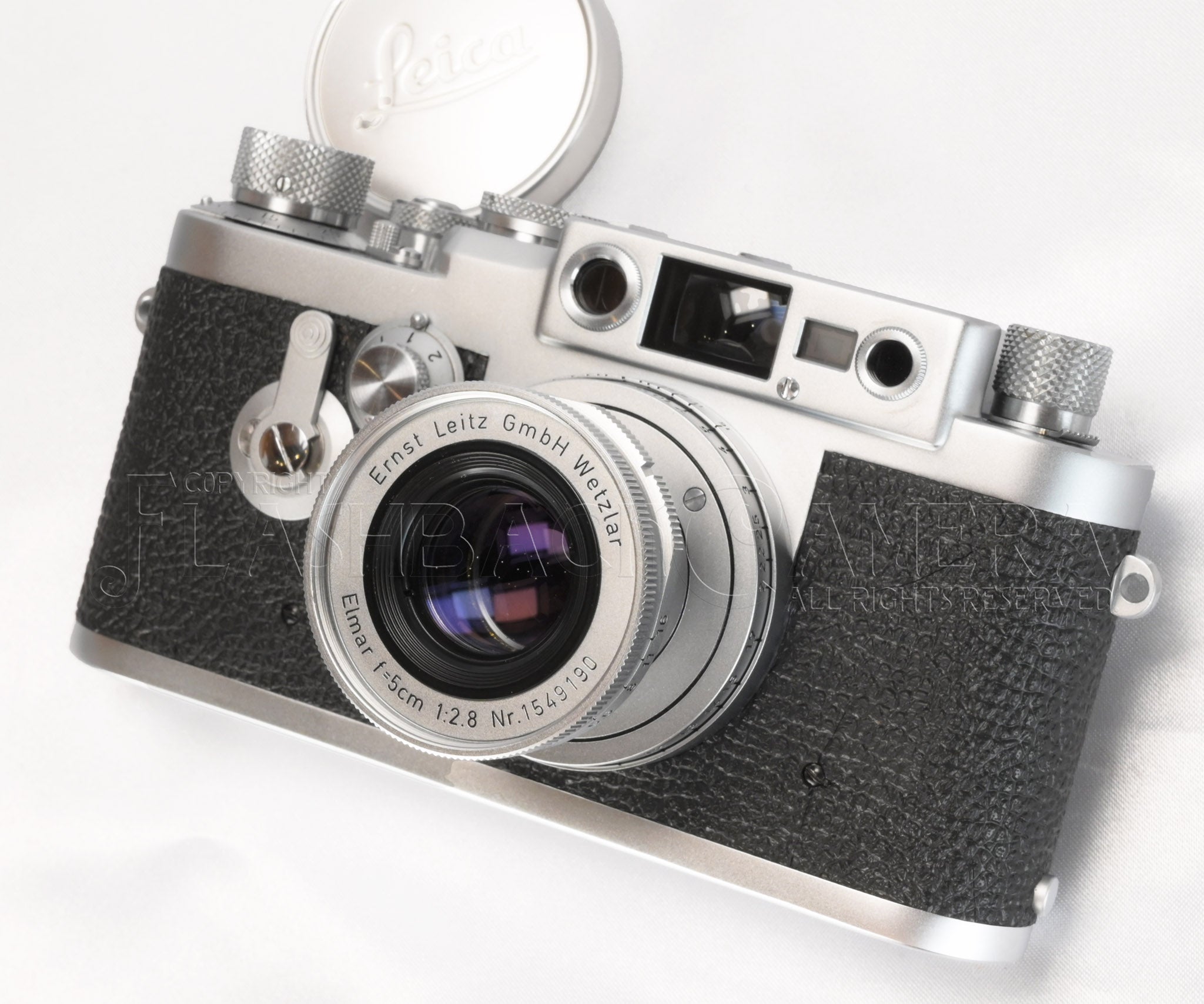 ライカiiig + ライカ エルマーL 50mm F3.5 セット Leica IIIg + Elmar 50mm f2.8 – FLASHBACK CAMERA