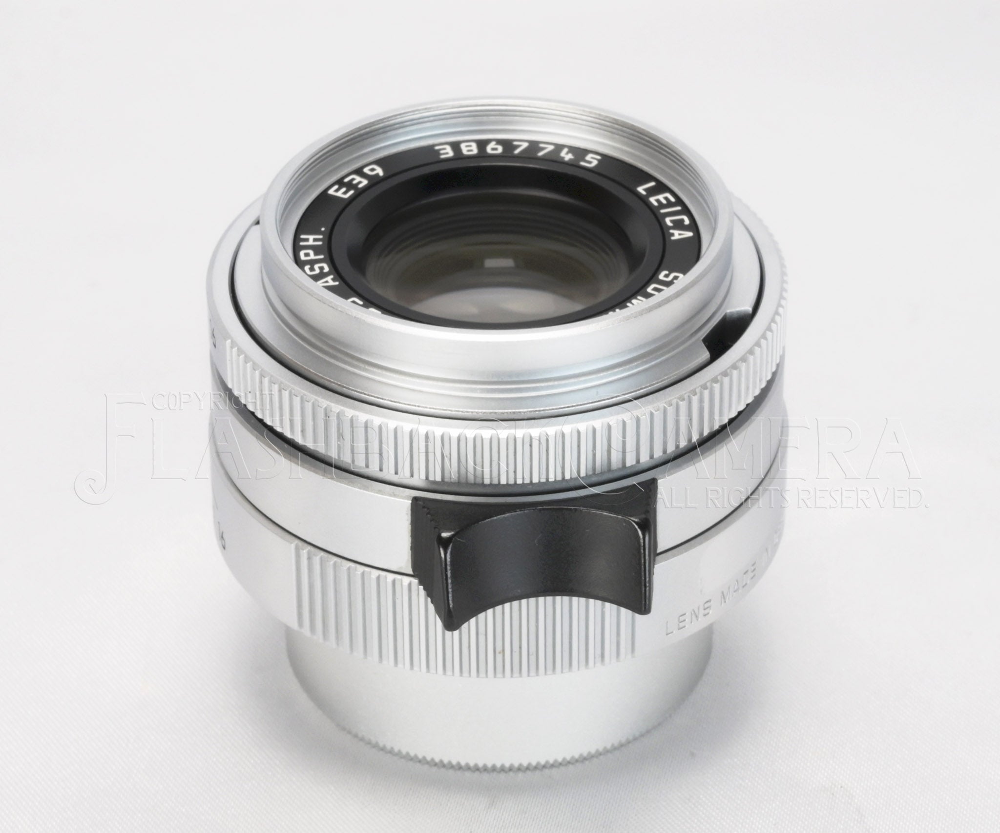 Summicron 35mm f2 ASPH (L) Chrome Limited – FLASHBACK CAMERA