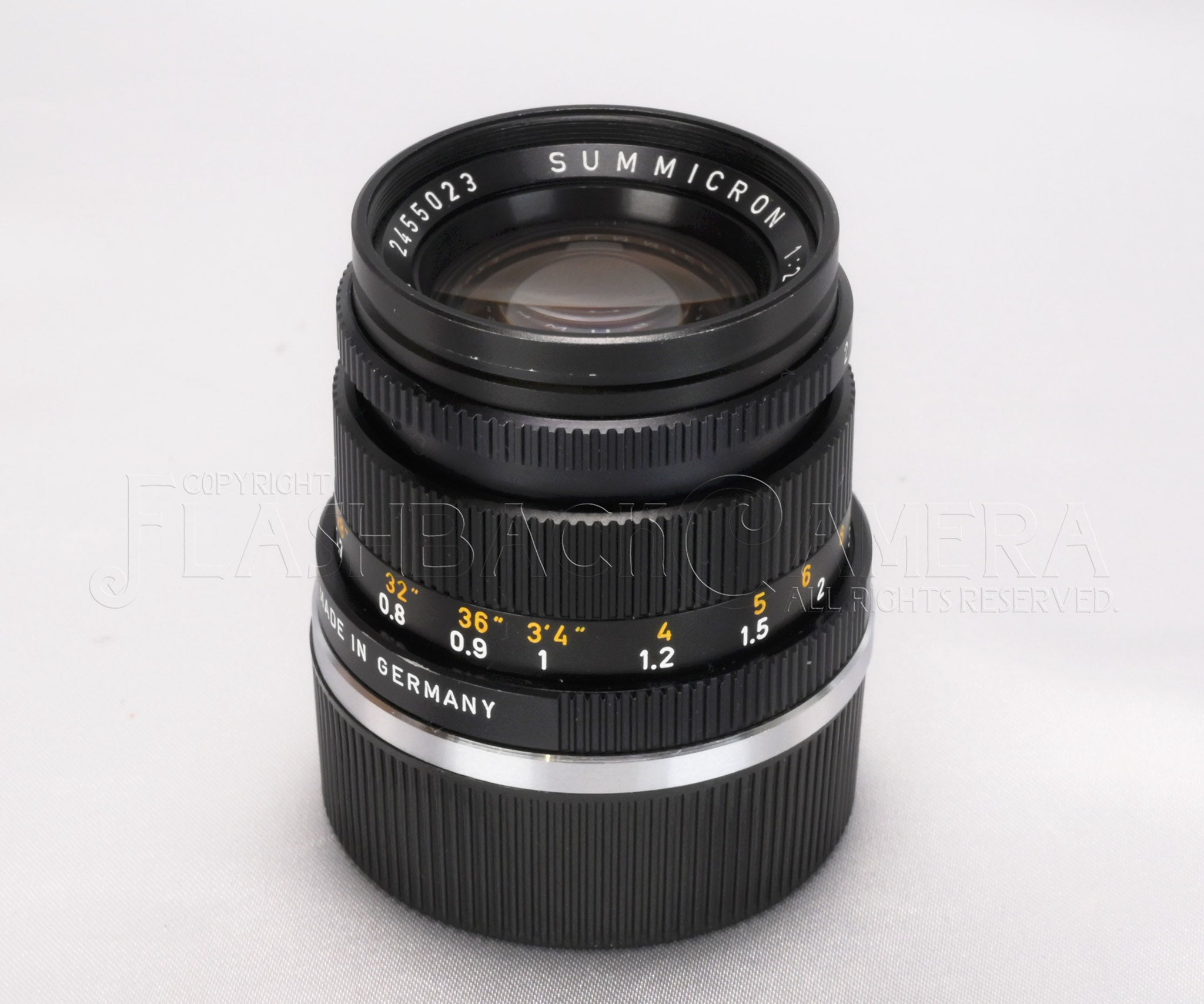Summicron 50mm f2 (M) Black – FLASHBACK CAMERA