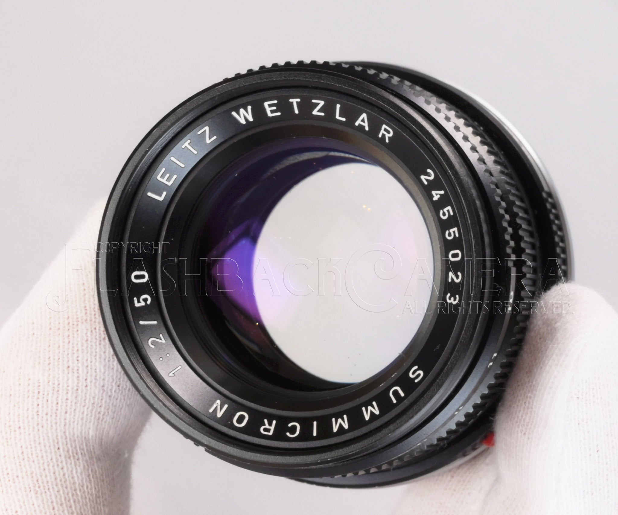 Leica Summicron 50mm f/2 レンズ 1970年製造品美品 Summicron 50mm f2 (M) Black – FLASHBACK CAMERA