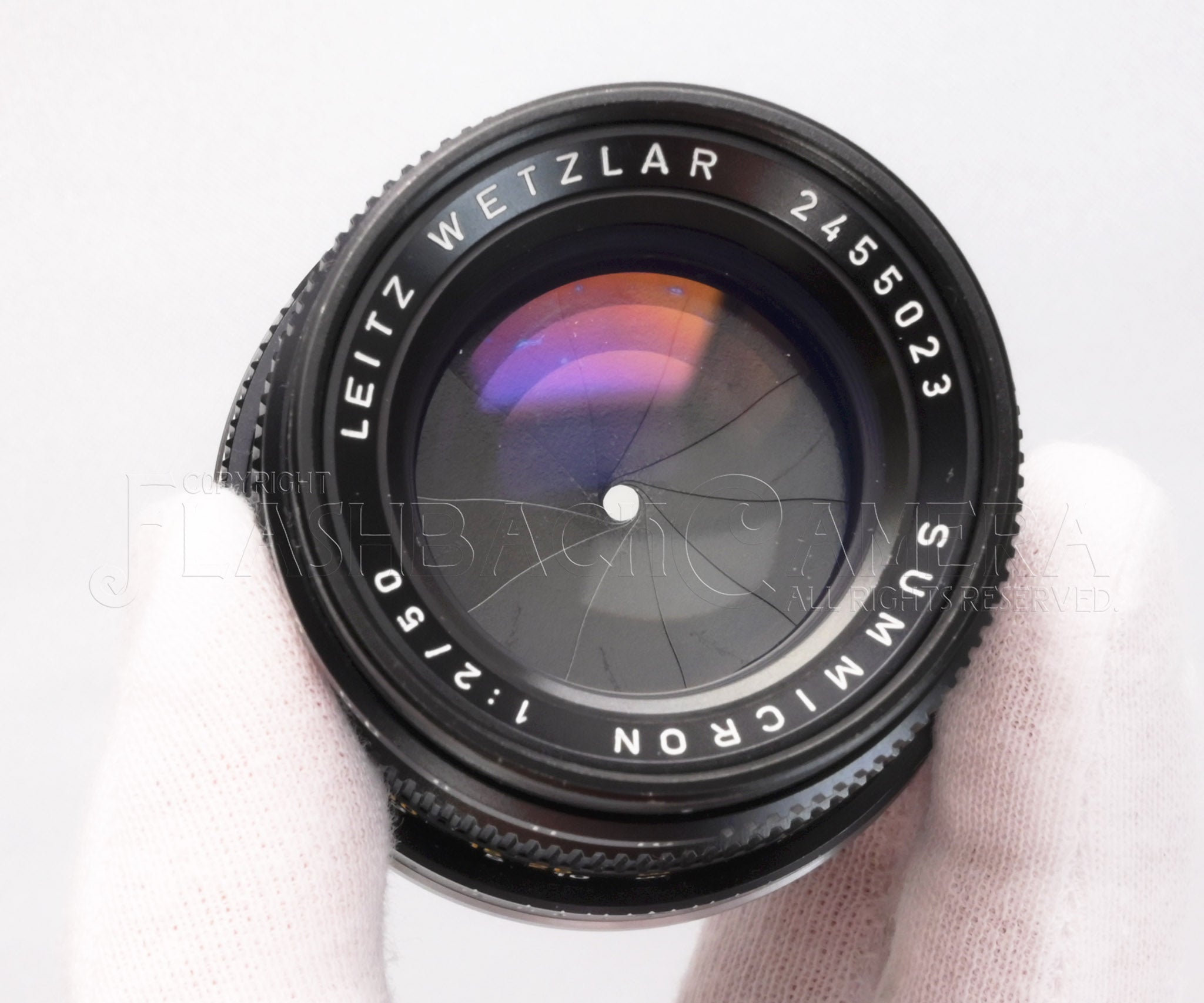 【美品】Leica Summicron 50mm F2 Mマウント #413 Summicron 50mm f2 (M) Black – FLASHBACK CAMERA
