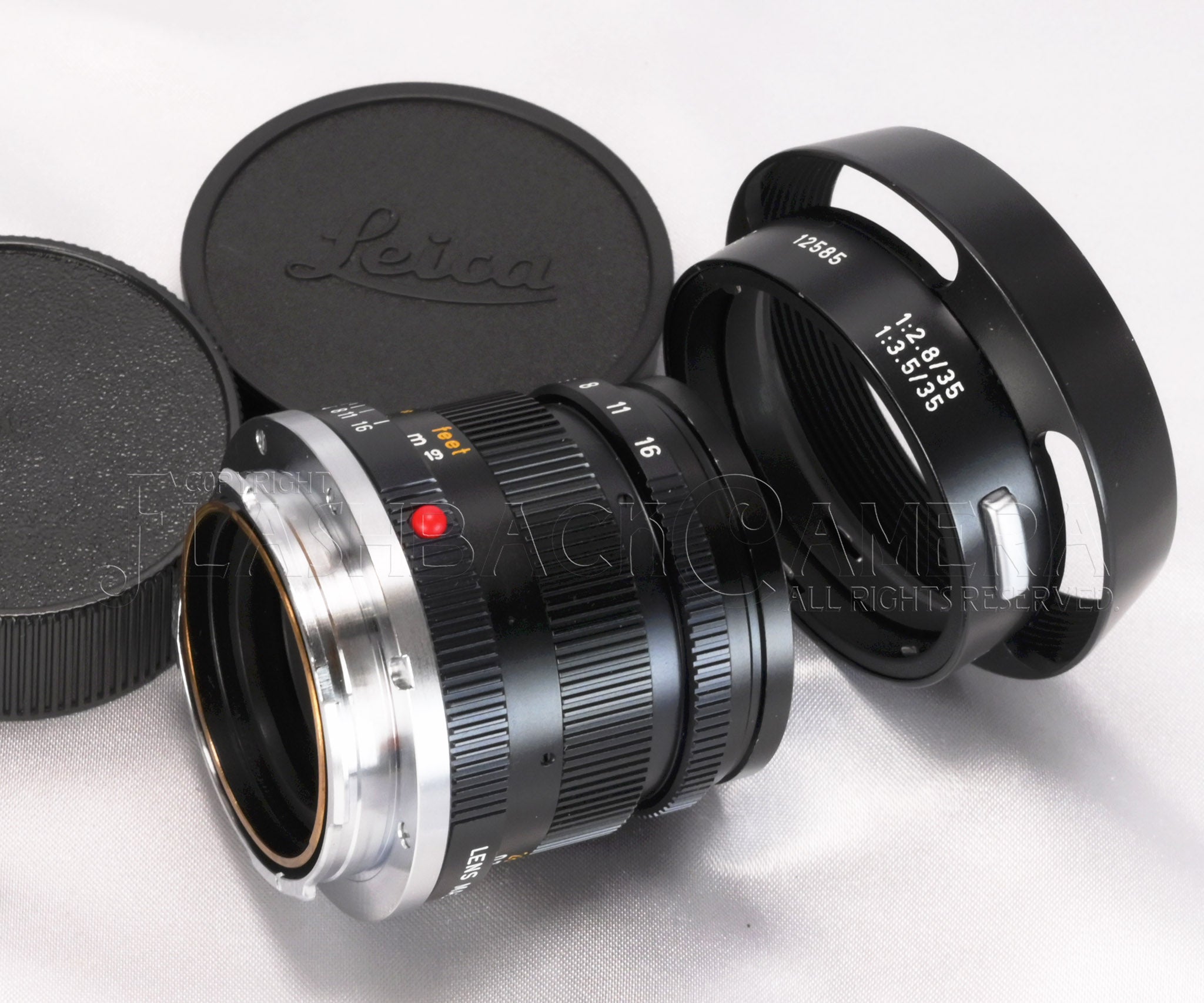 Summicron 50mm f2 (M) Black – FLASHBACK CAMERA