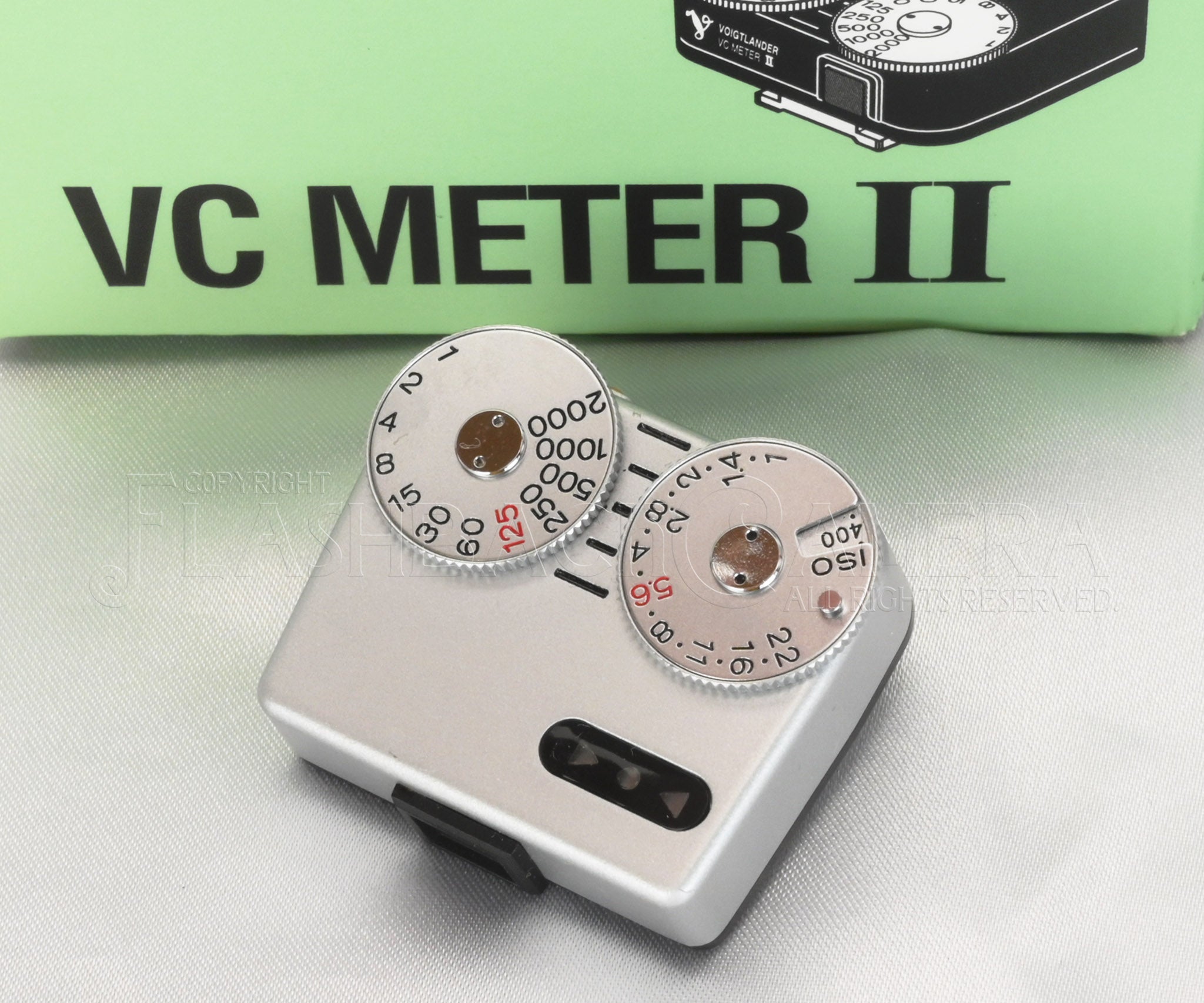 Voigtlander VC Meter II Silver – FLASHBACK CAMERA