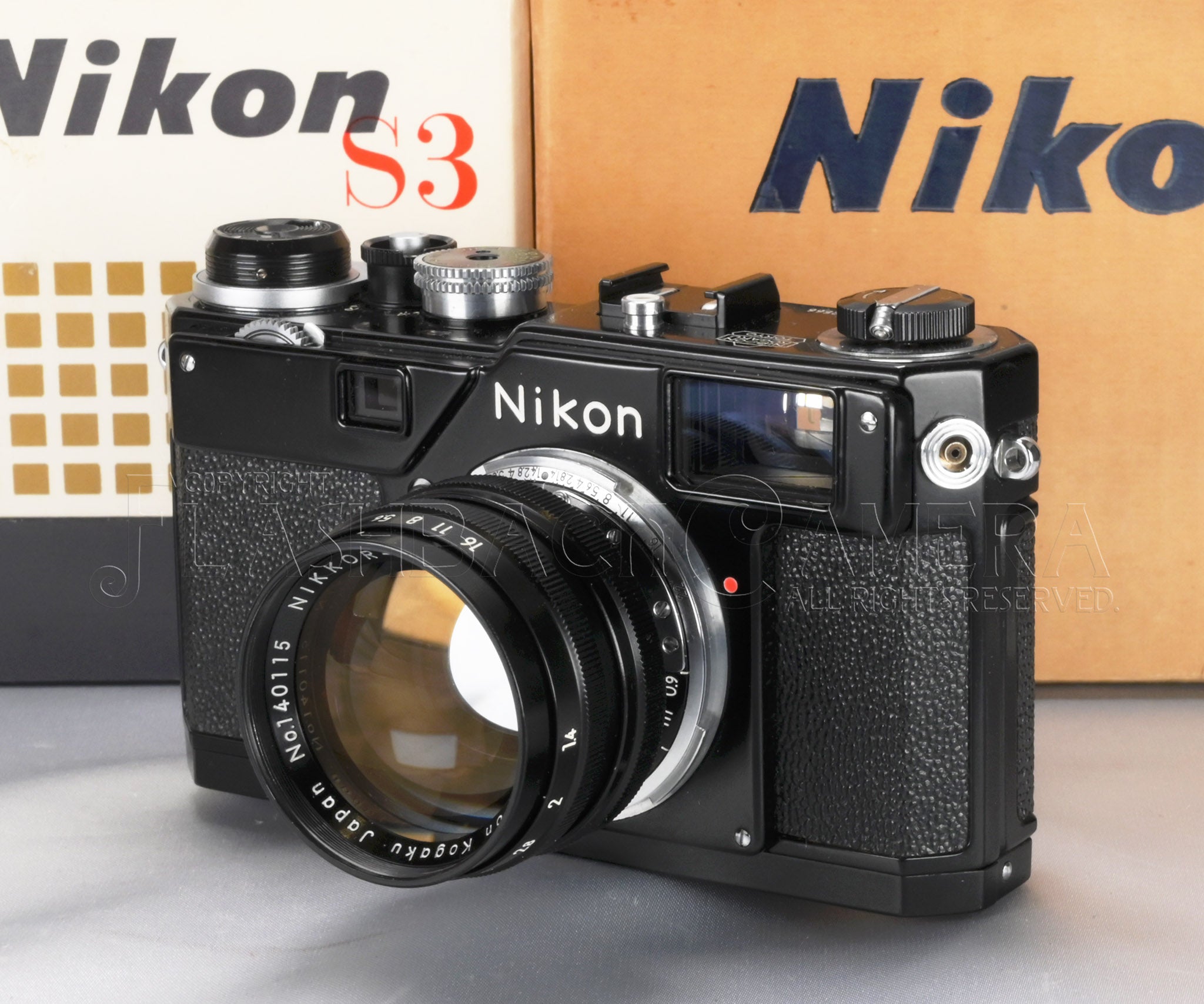 Nikon S3 Olympic Black Paint – FLASHBACK CAMERA