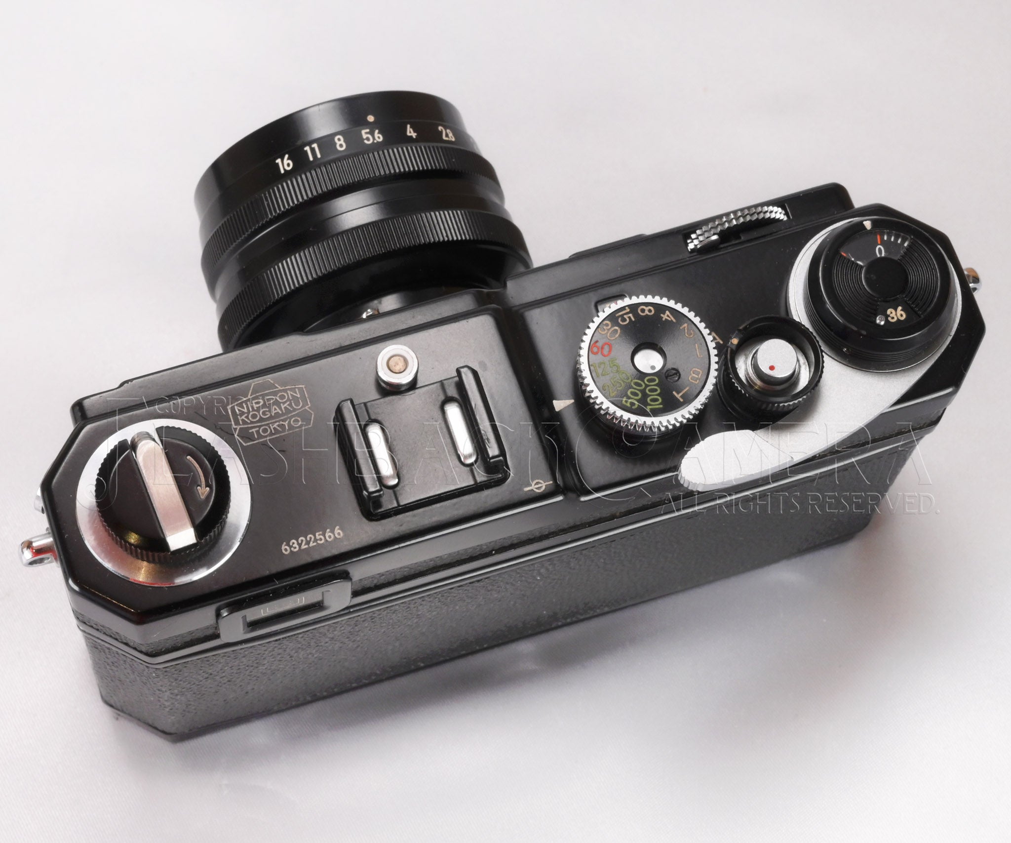 Nikon S3 Olympic Black Paint – FLASHBACK CAMERA