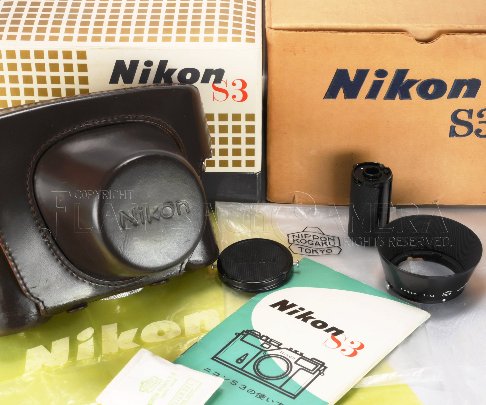 Nikon S3 Olympic Black Paint – FLASHBACK CAMERA