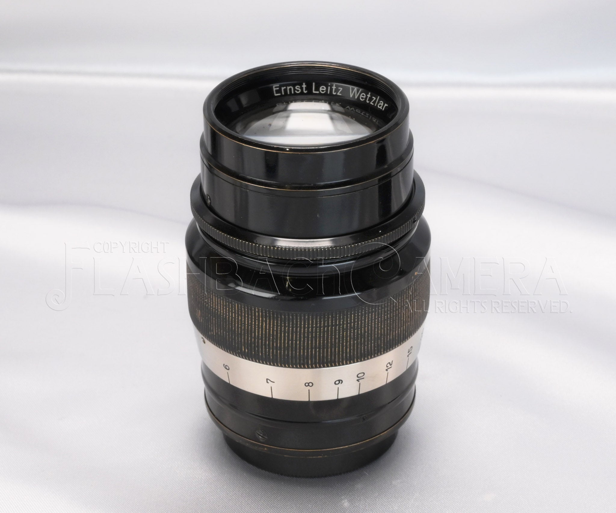 Hektor 73mm f1.9 (L) Black / Nickel – FLASHBACK CAMERA