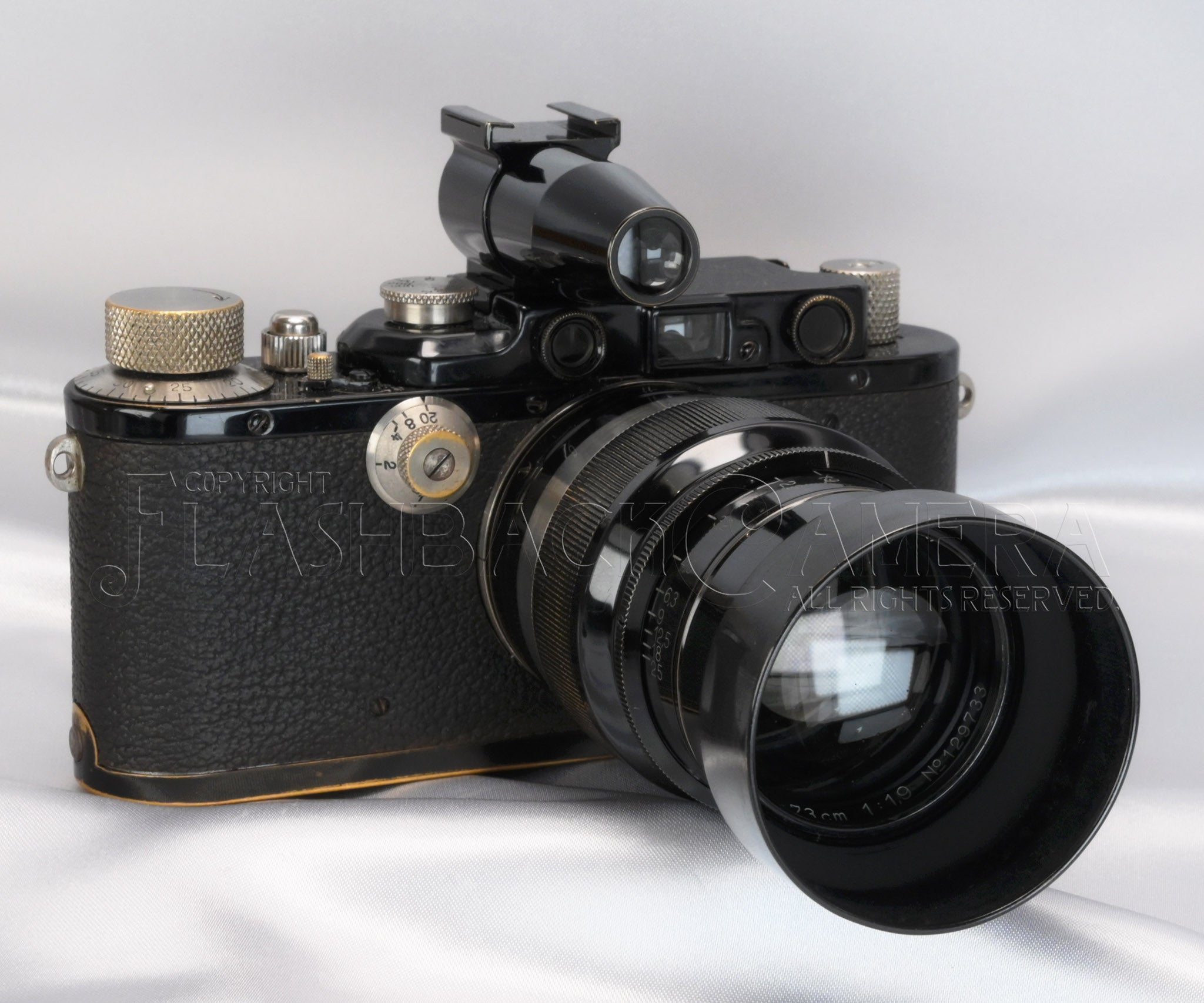 Hektor 73mm f1.9 (L) Black / Nickel – FLASHBACK CAMERA