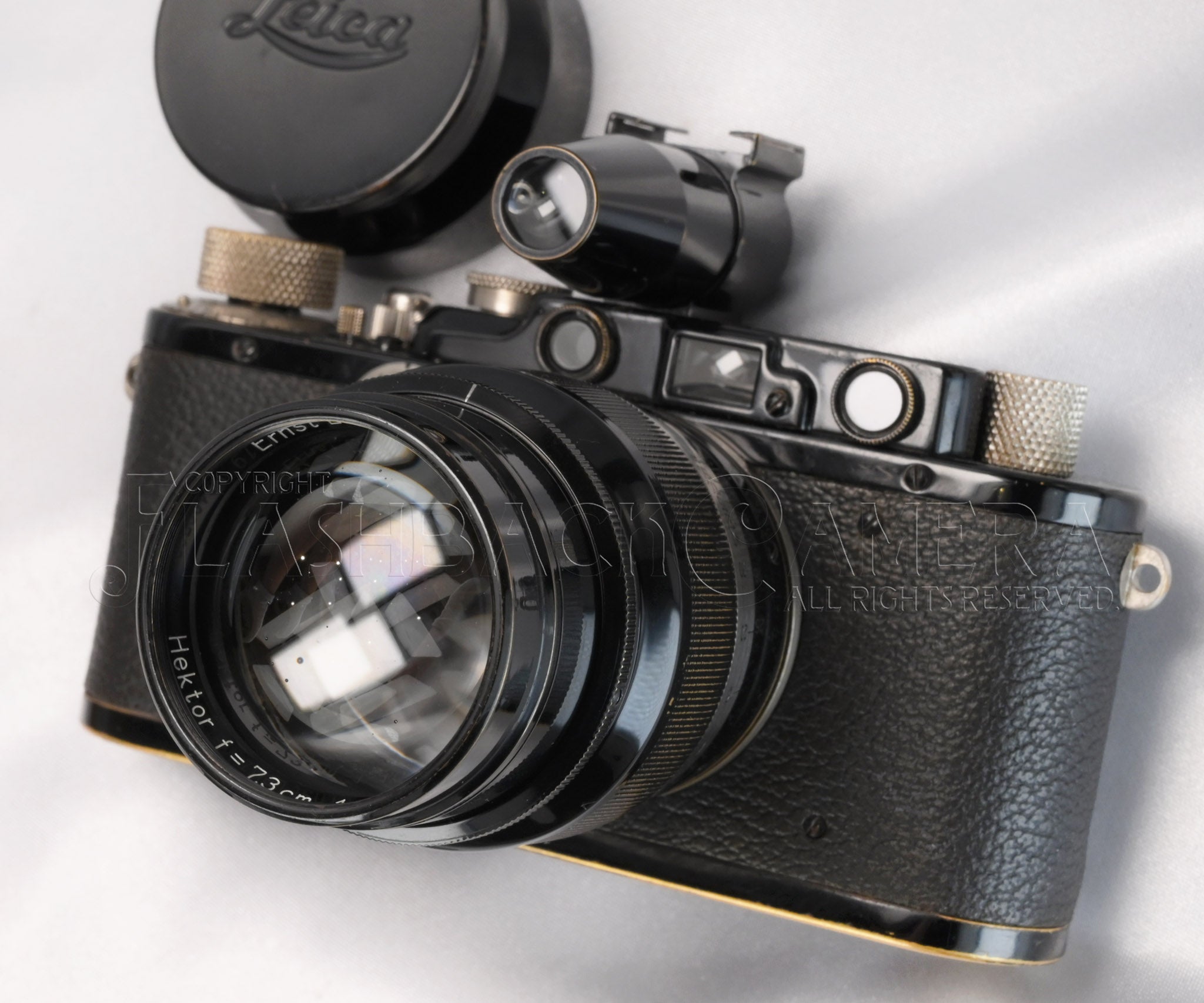 Hektor 73mm f1.9 (L) Black / Nickel – FLASHBACK CAMERA Hektor 73mm f1.9 (L) Black / Nickel – FLASHBACK CAMERA