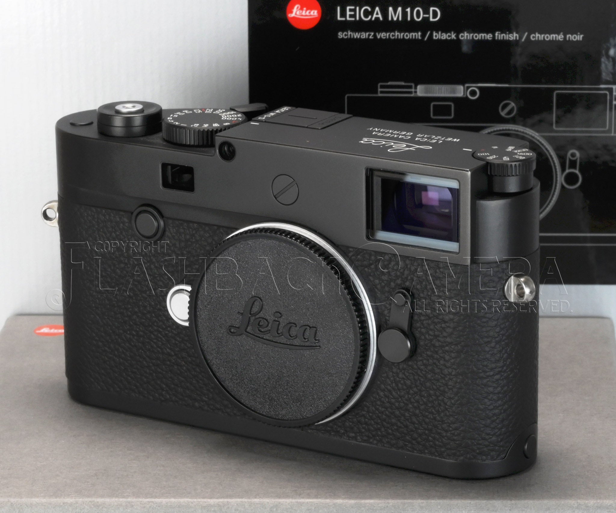 Leica M10-D Black Chrome – FLASHBACK CAMERA
