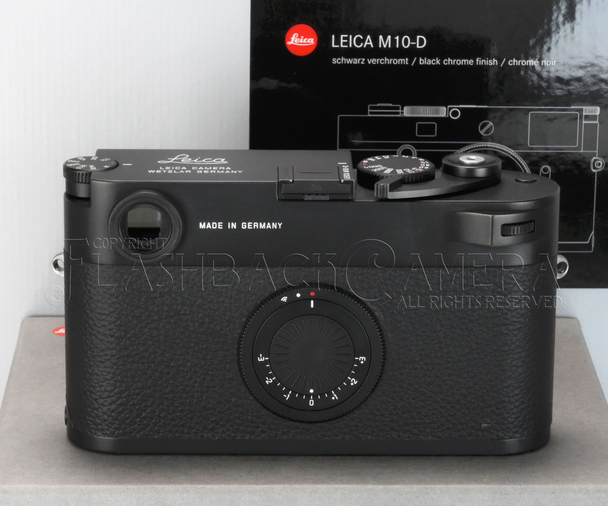 Leica M10-D Black Chrome – FLASHBACK CAMERA