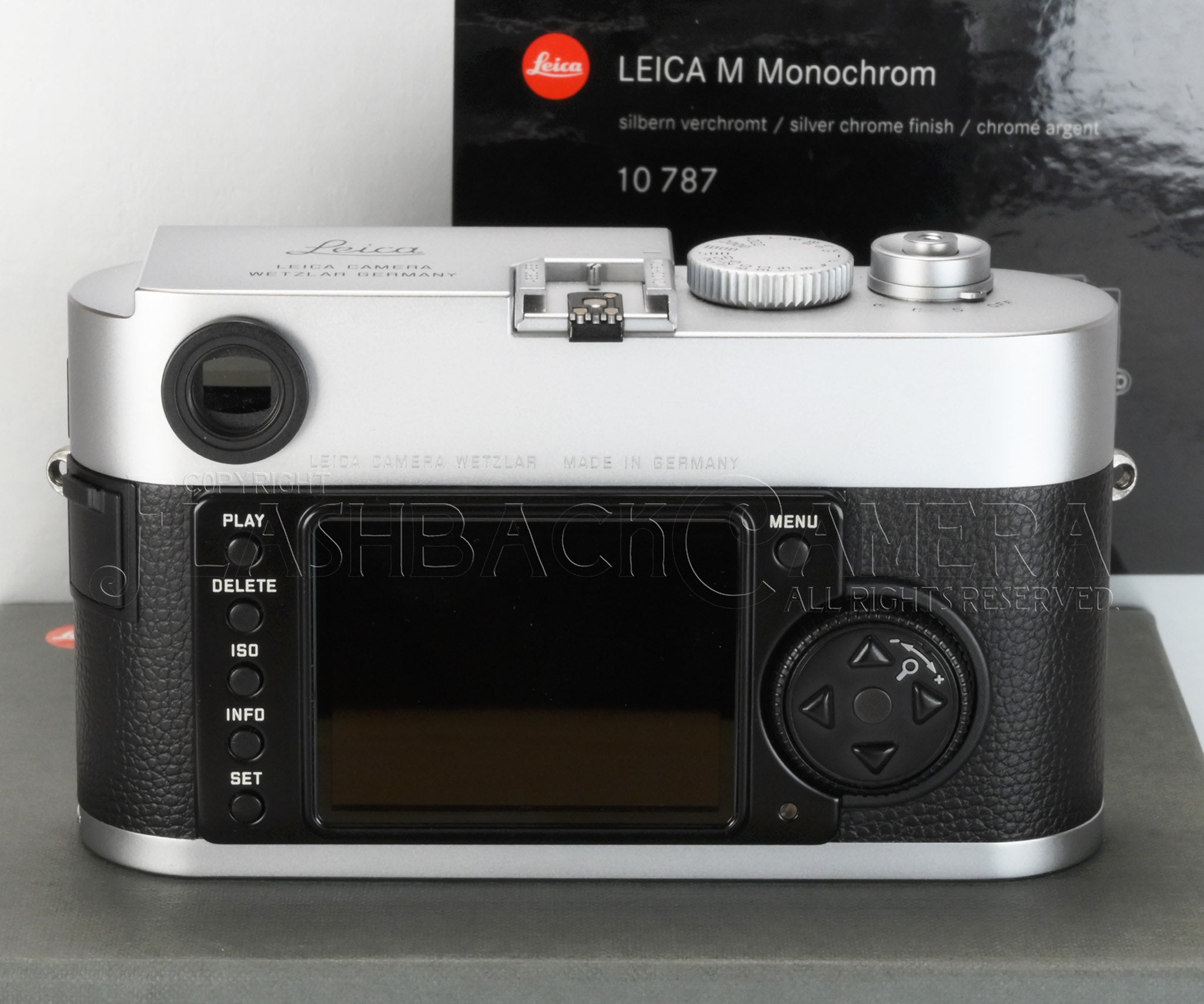 Leica M Monochrom Chrome Engrave – FLASHBACK CAMERA