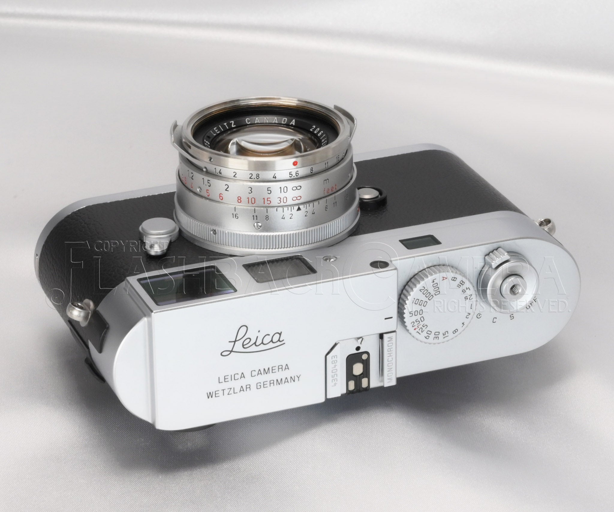 Leica M Monochrom Chrome Engrave – FLASHBACK CAMERA