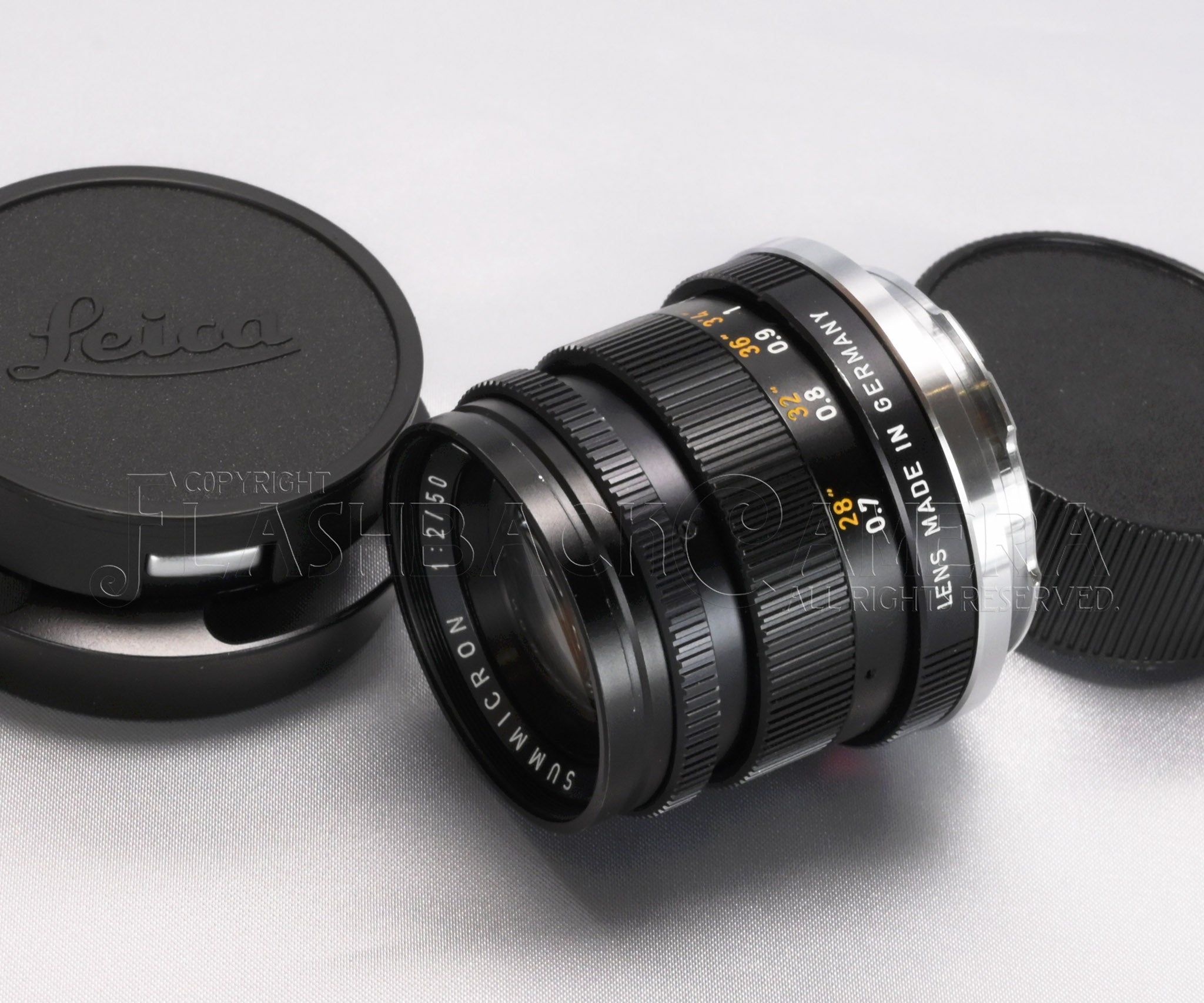 Summicron 50mm f2 (M) Black – FLASHBACK CAMERA