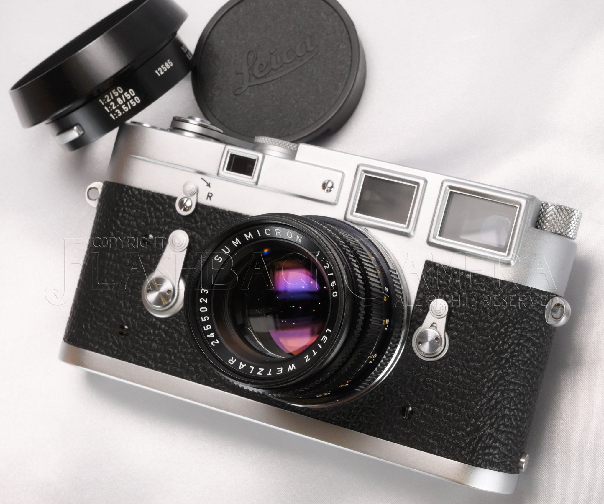 Summicron 50mm f2 (M) Black – FLASHBACK CAMERA