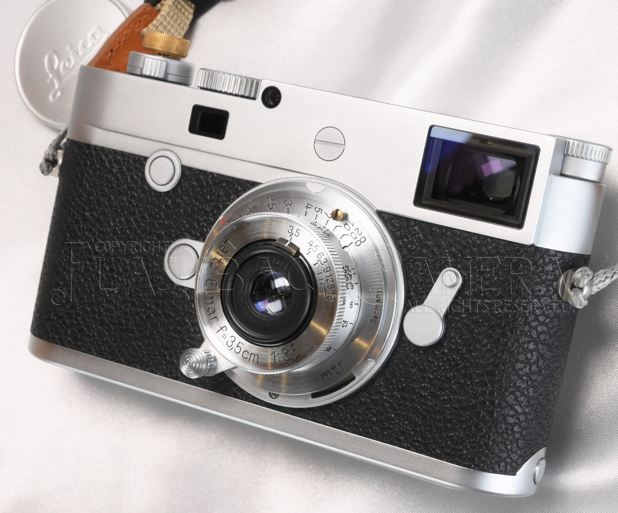 【美品】ライカ エルマー 35mm/F3.5（コーティング付き）Elmar Elmar 35mm f3.5 (L) – FLASHBACK CAMERA