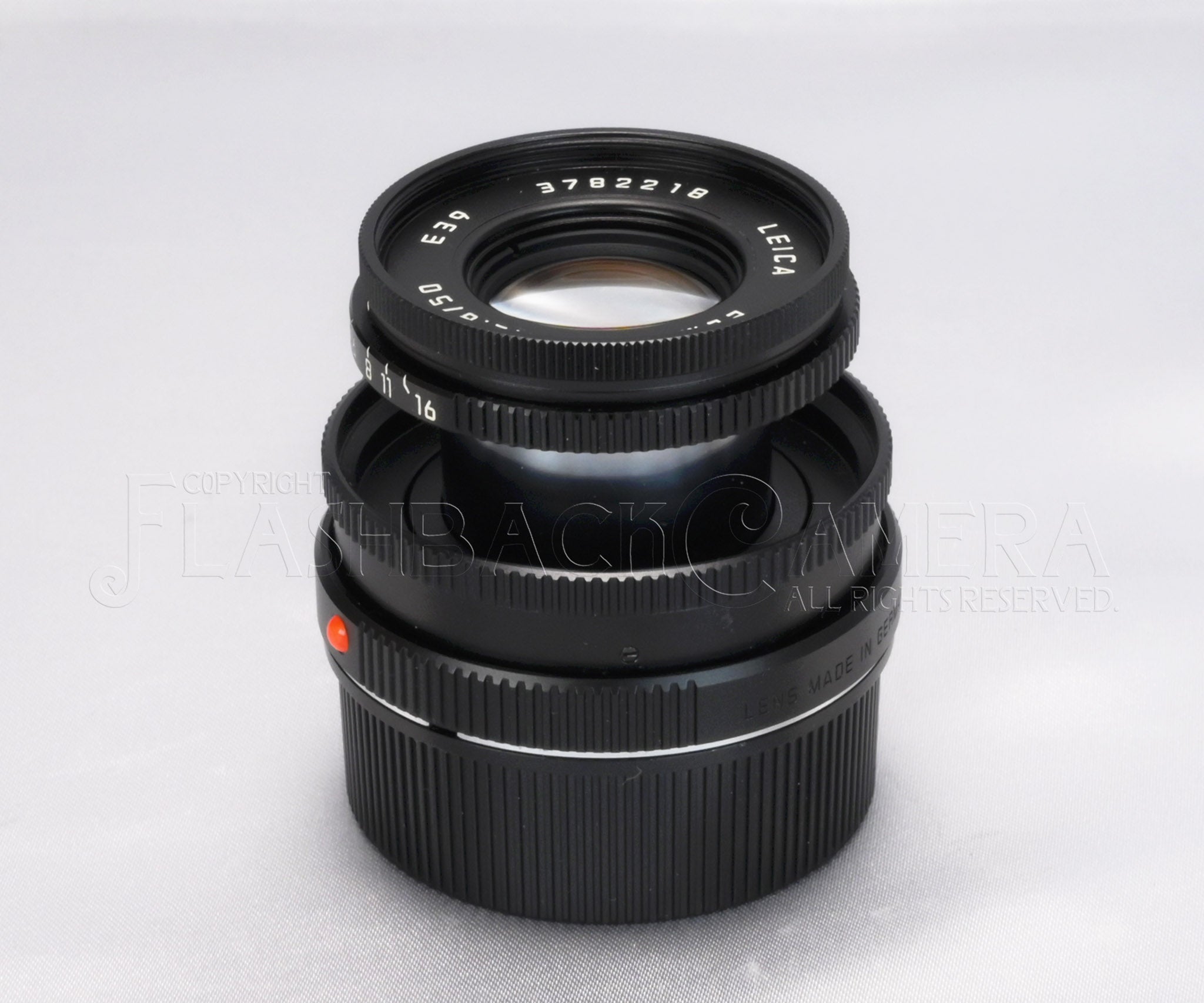 Elmar-M 50mm f2.8 (M) Black – FLASHBACK CAMERA
