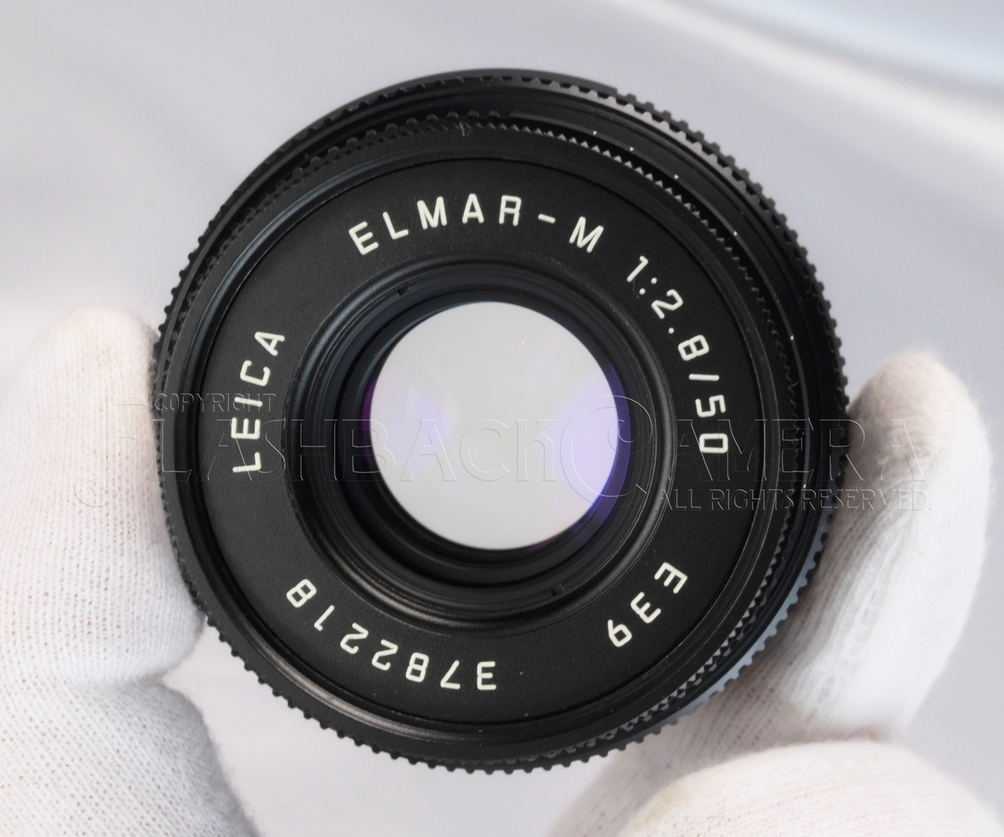 Elmar-M 50mm f2.8 (M) Black – FLASHBACK CAMERA