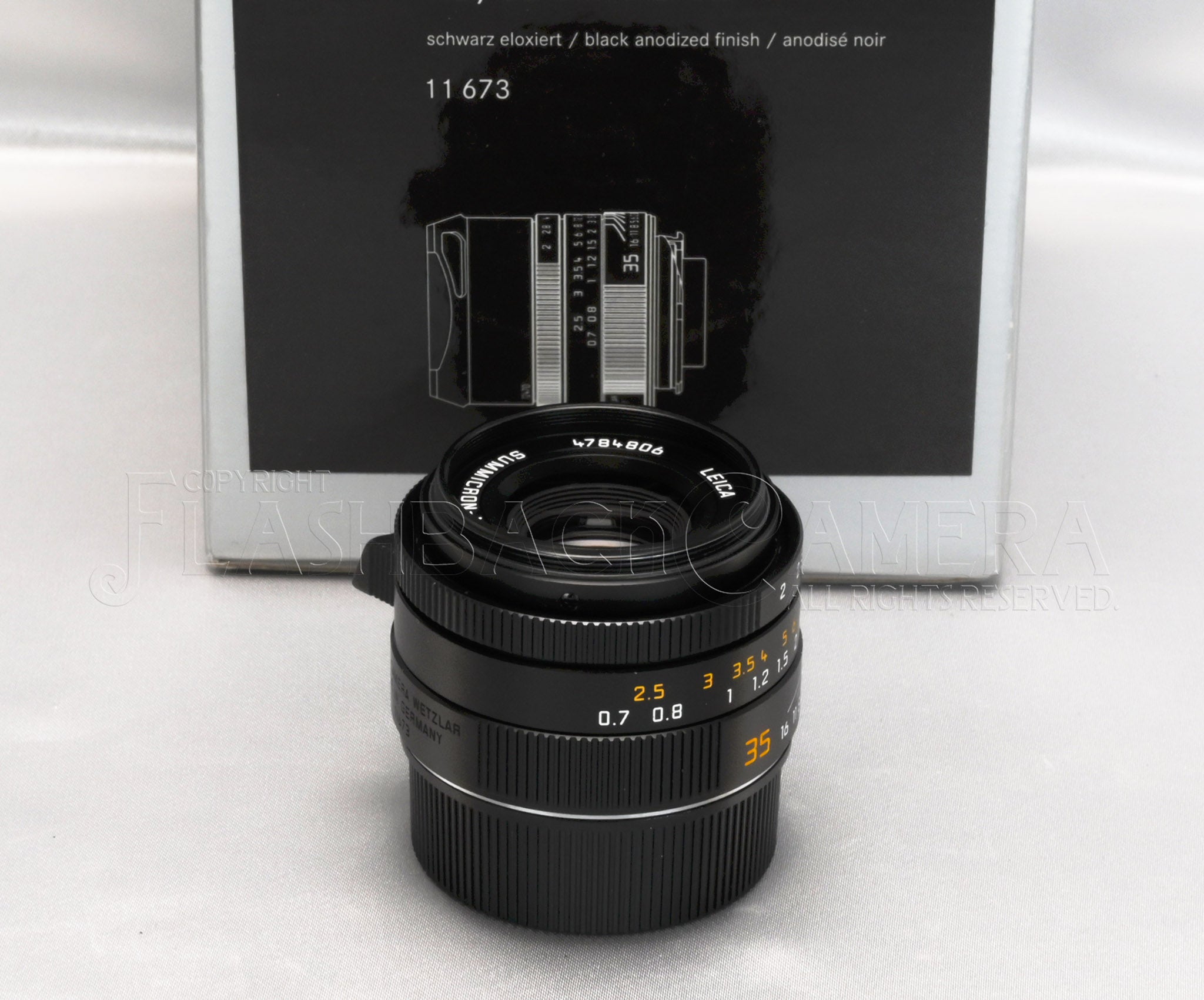 Summicron-M 35mm f2 ASPH (M) Black – FLASHBACK CAMERA