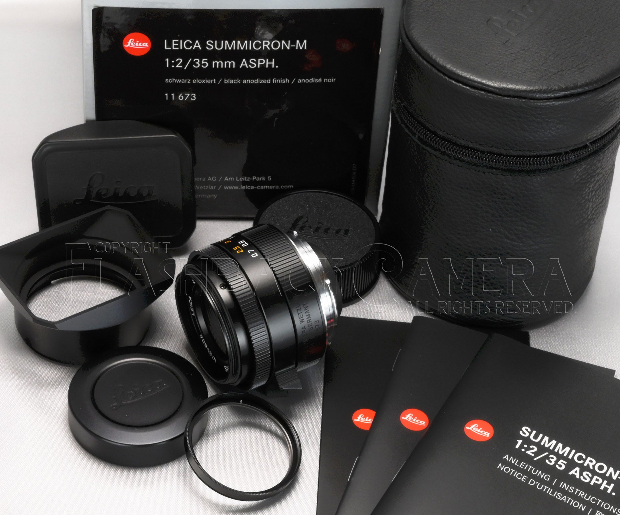 Summicron-M 35mm f2 ASPH (M) Black – FLASHBACK CAMERA